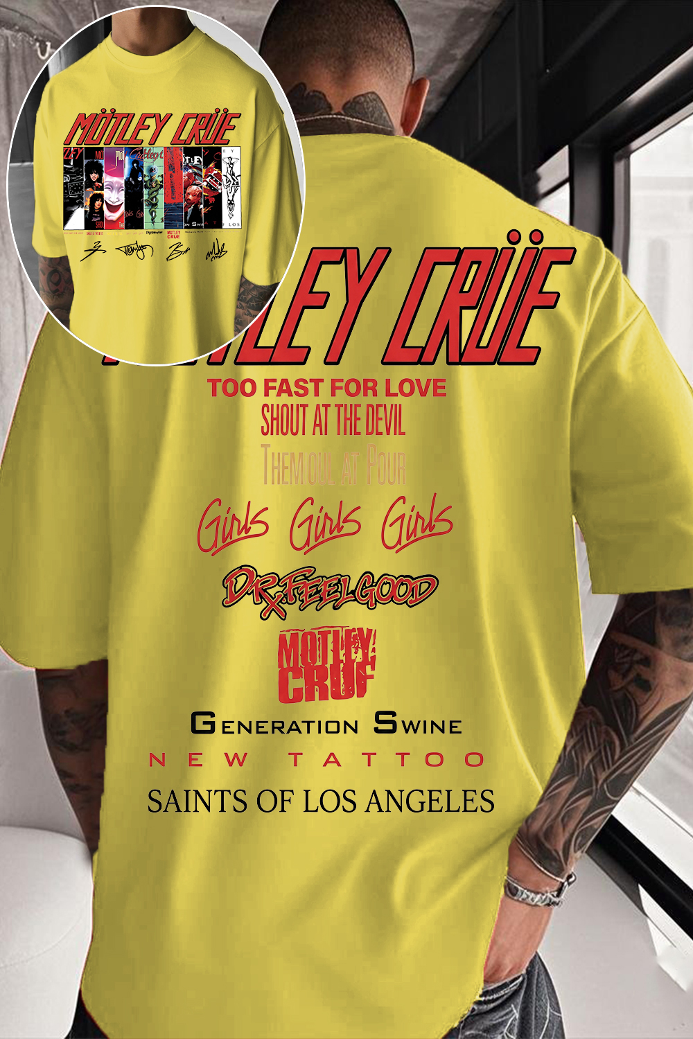 Motleycrue Fan Tee