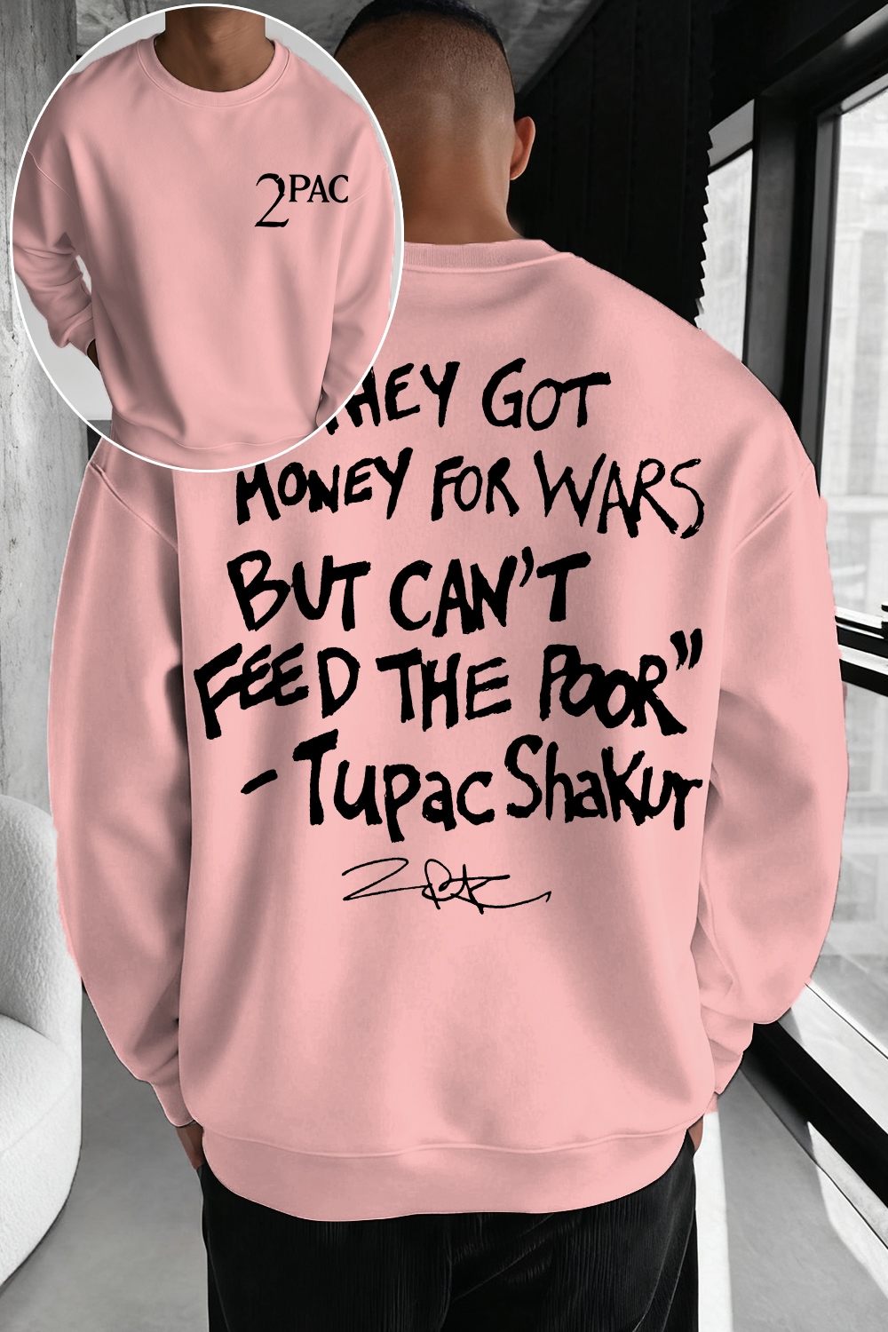 🎤🔥2Pac Sweatshirt