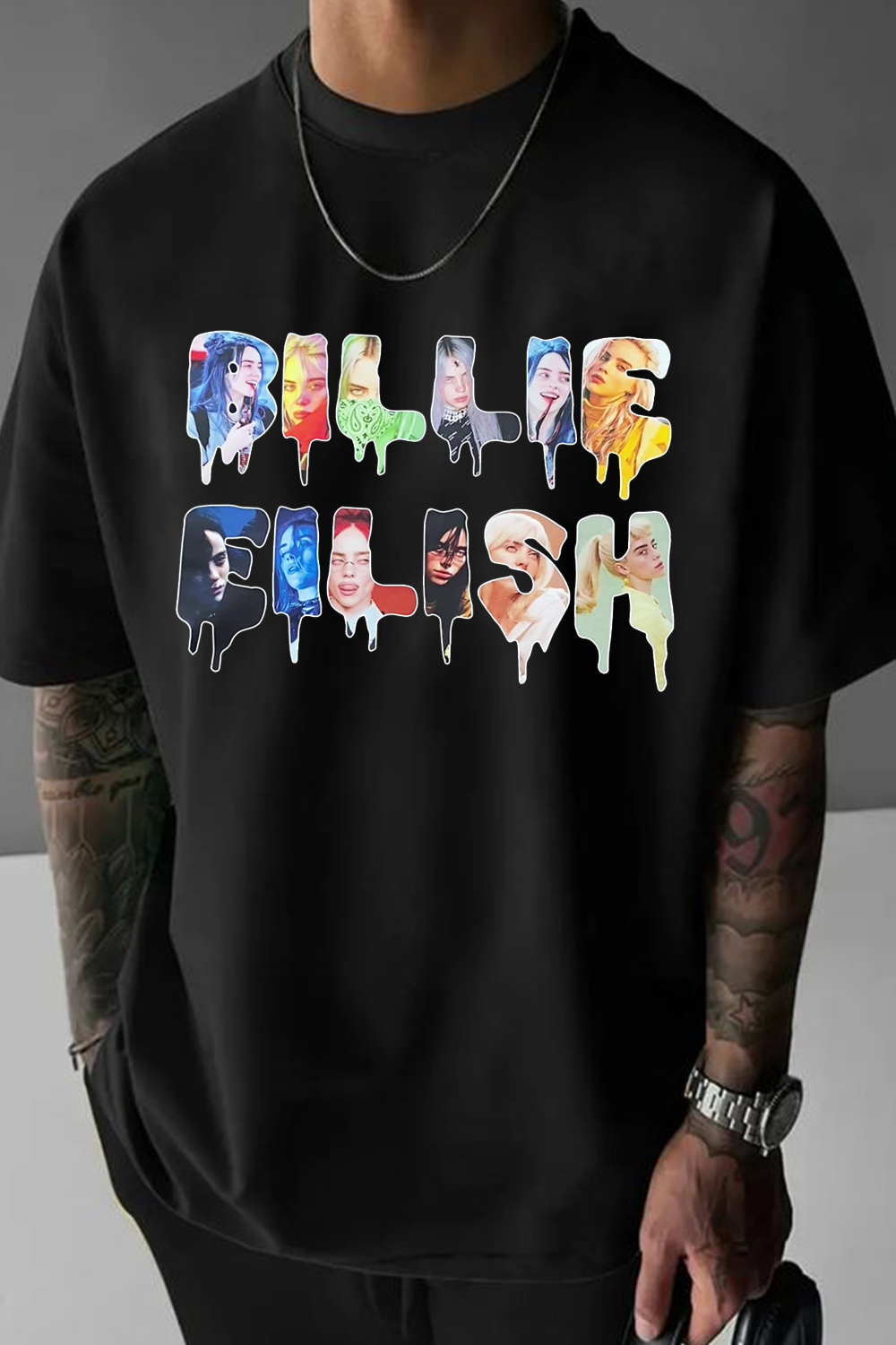 Billie Eilish sweatshirt with letters