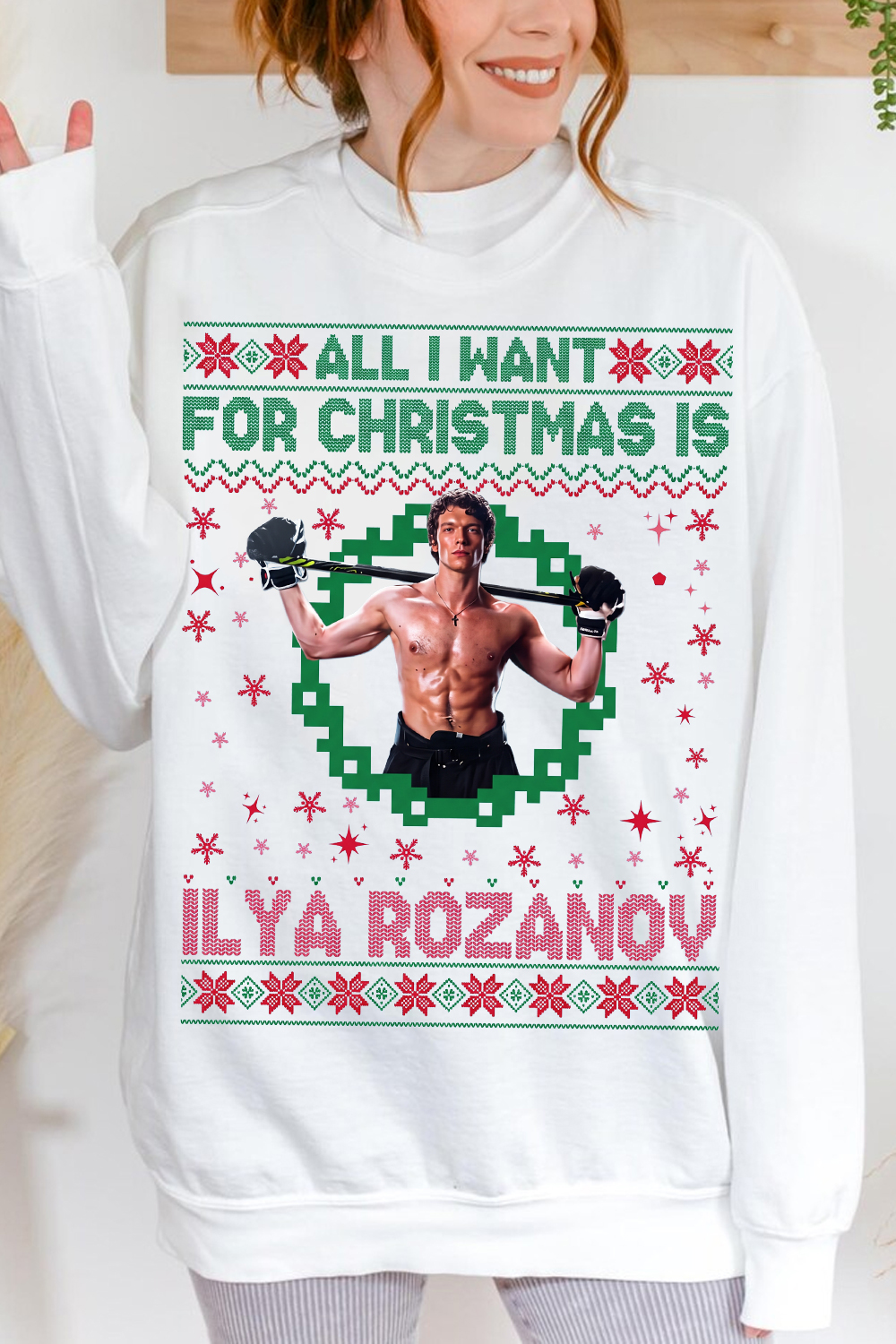 🔥 Heated Rivalry Christmas Sweatshirt