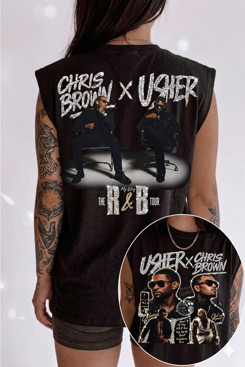 Chrisbrown & Usher Women Tank