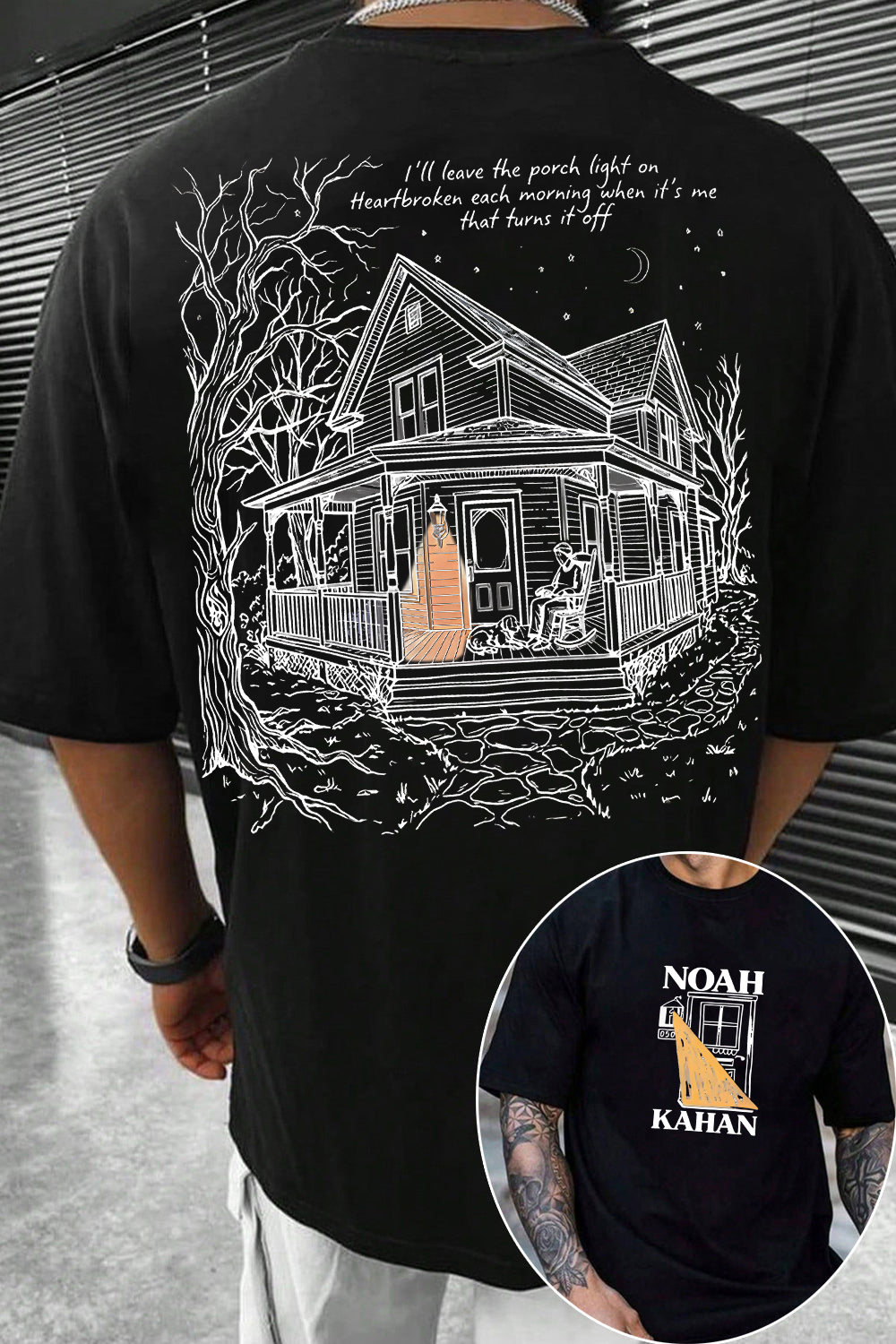 Porch Light Of NK 🥰 Tee For Men