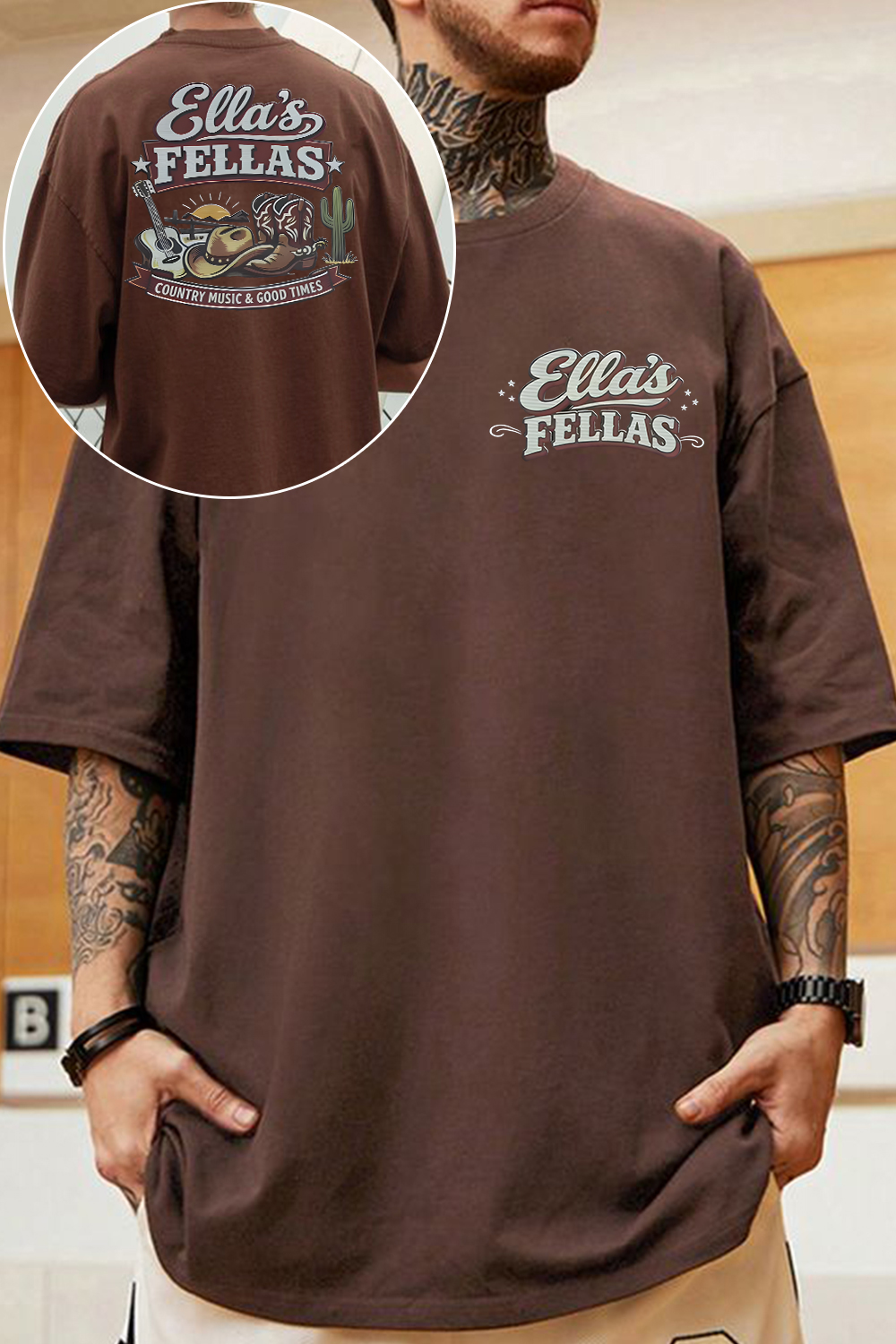 Ella Fellas Fans Shirt For Men
