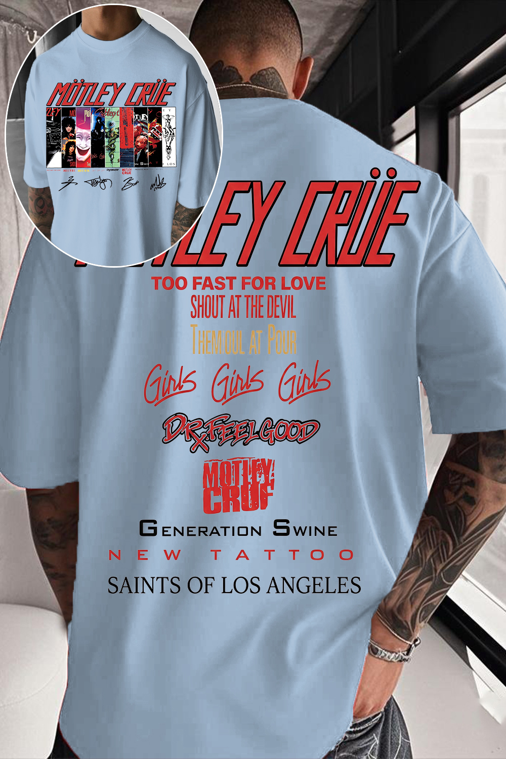 Motleycrue Fan Tee