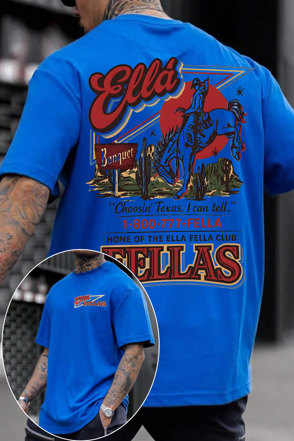 Ella Fella Club 2-Sided Shirt