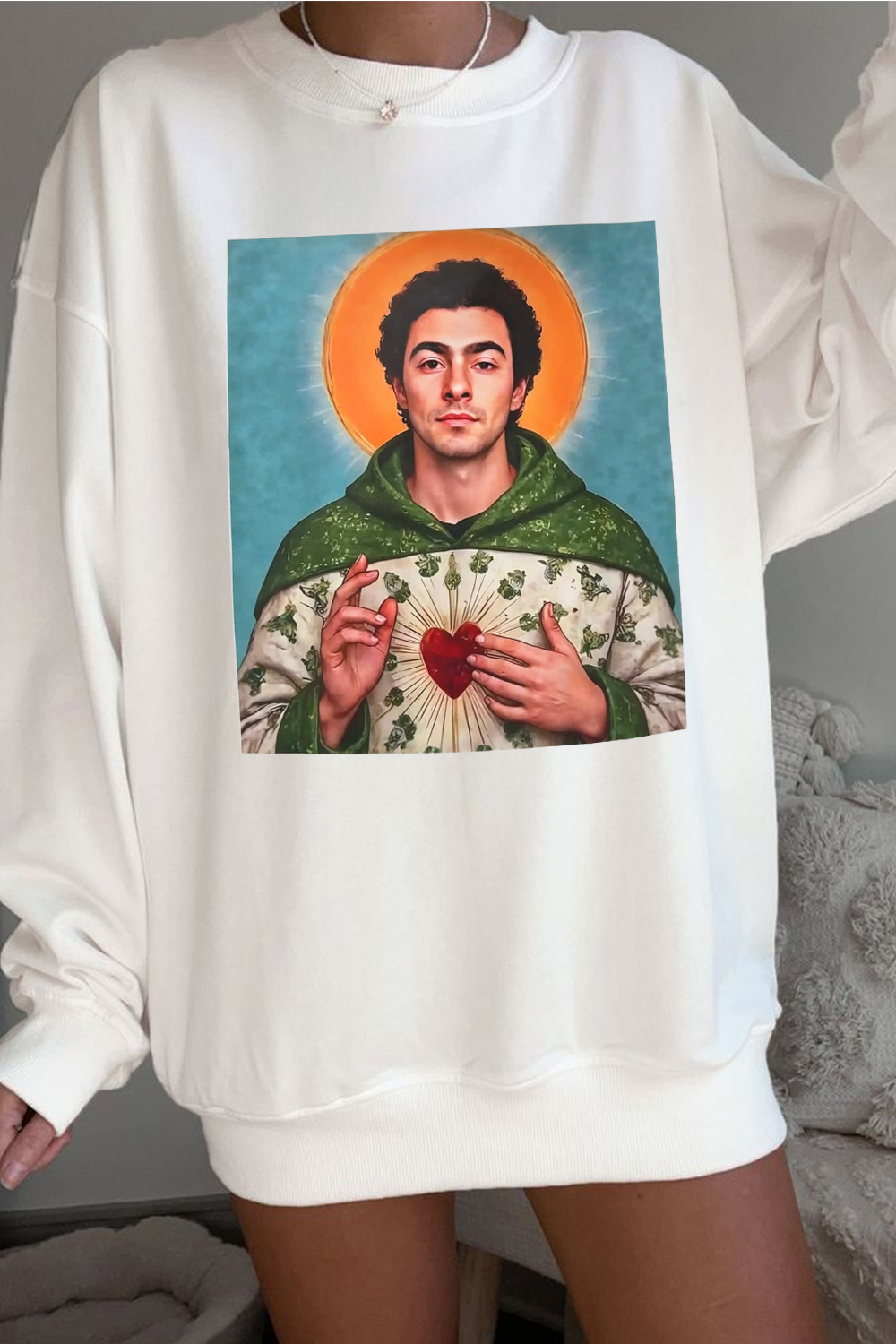 Luigi Loose Crewneck Sweatshirt