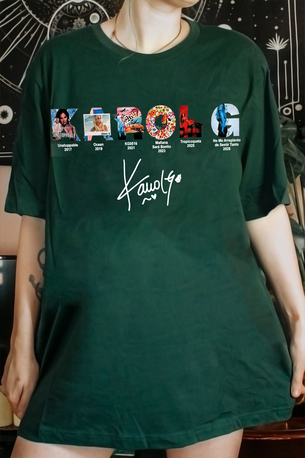 Karol G Album Cover Collage T-Shirt