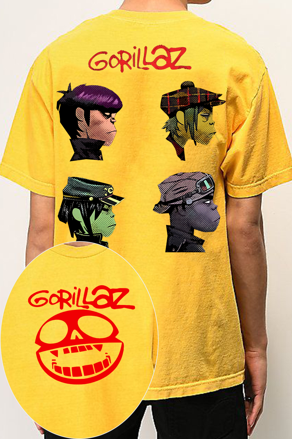 Gorillaz Printed T-Shirt
