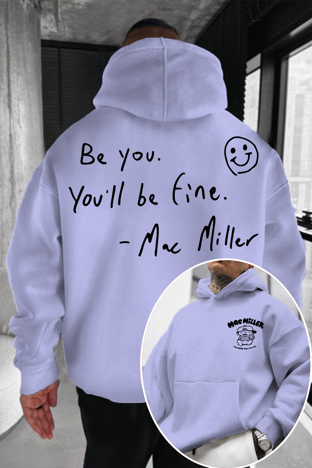 Mac Miller Be You You'll Be Fine Hoodie
