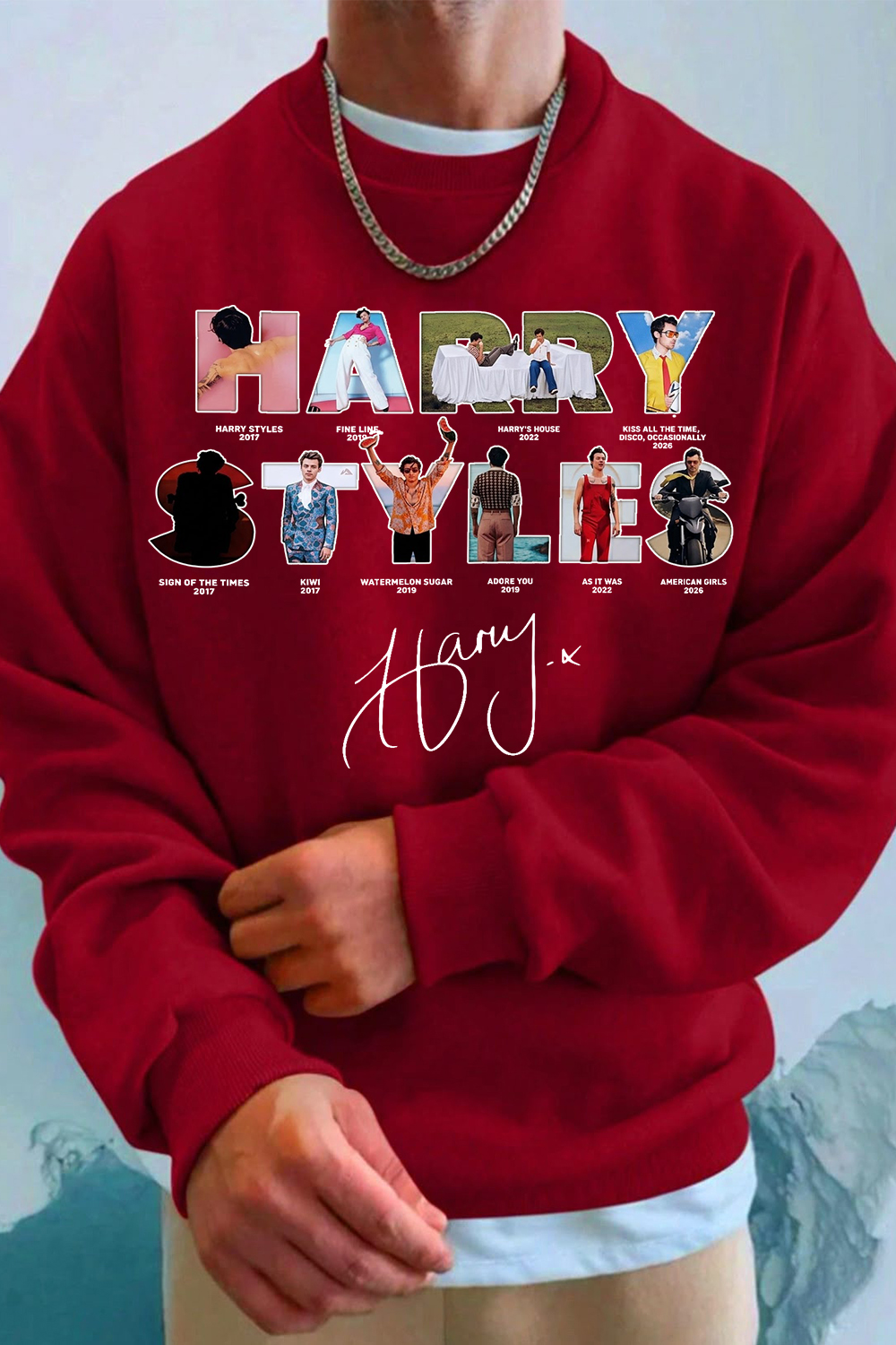 Harry Styles Fans Men's Sweatshirt