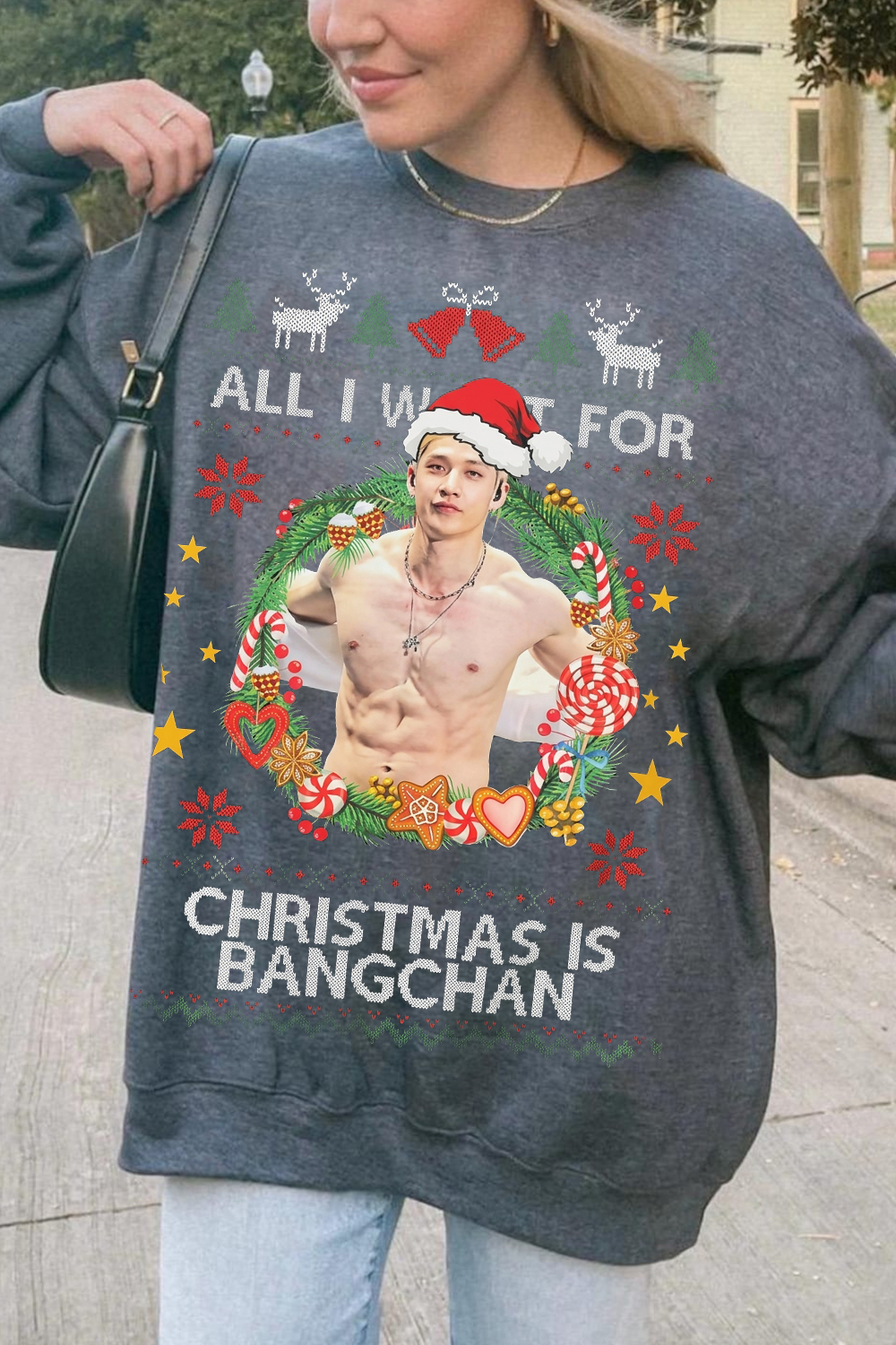 Bang Chan Christmas Sweatshirt