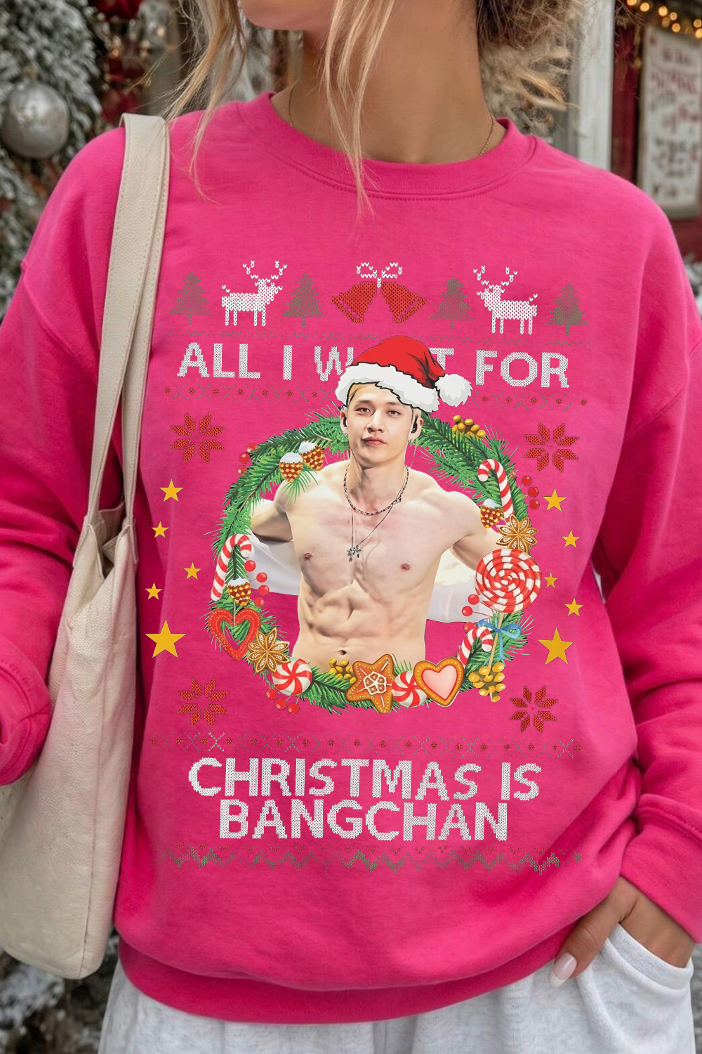 Bang Chan Christmas Sweatshirt