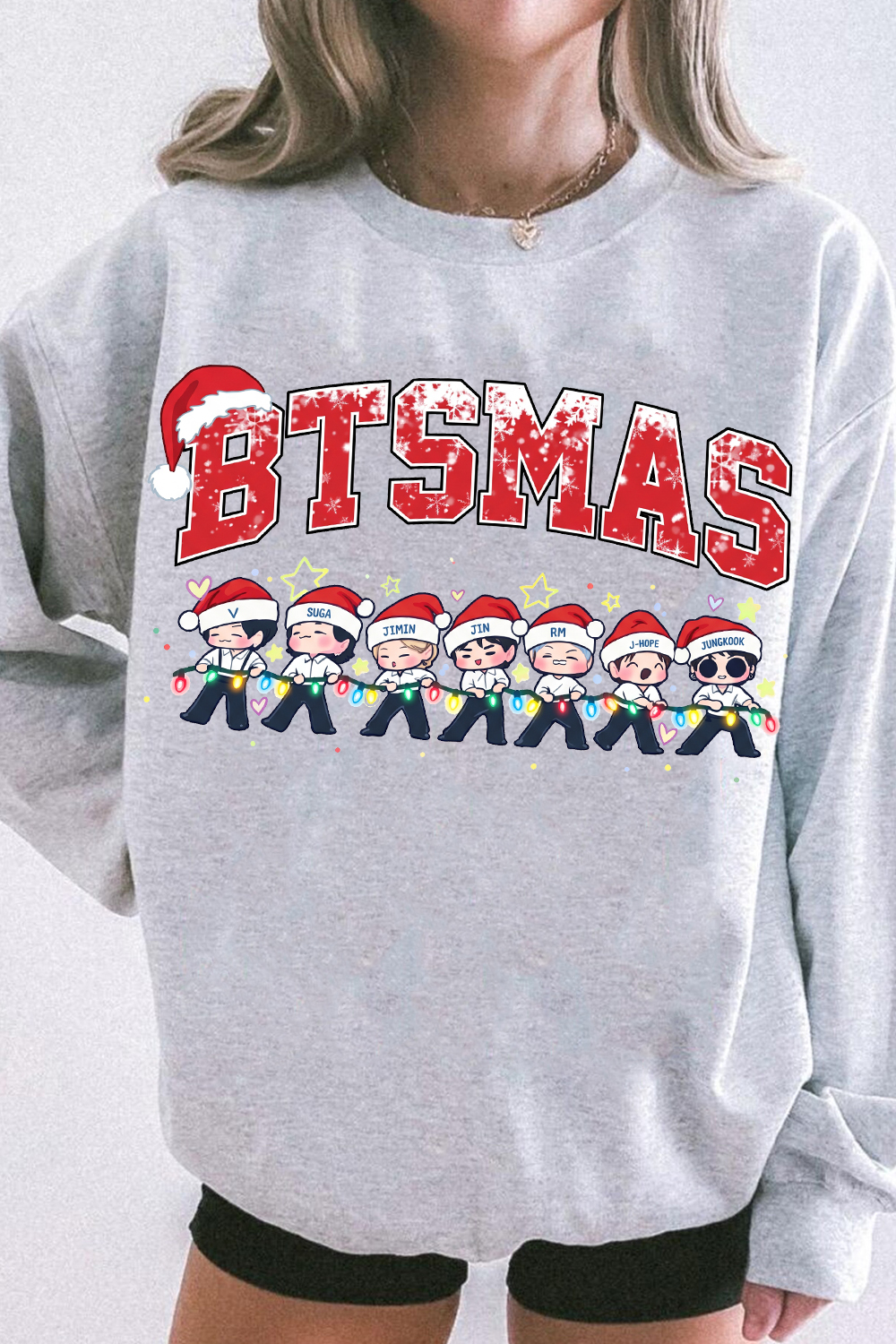 BTSMAS is OT7 🎄💜 Christmas sweatshirt