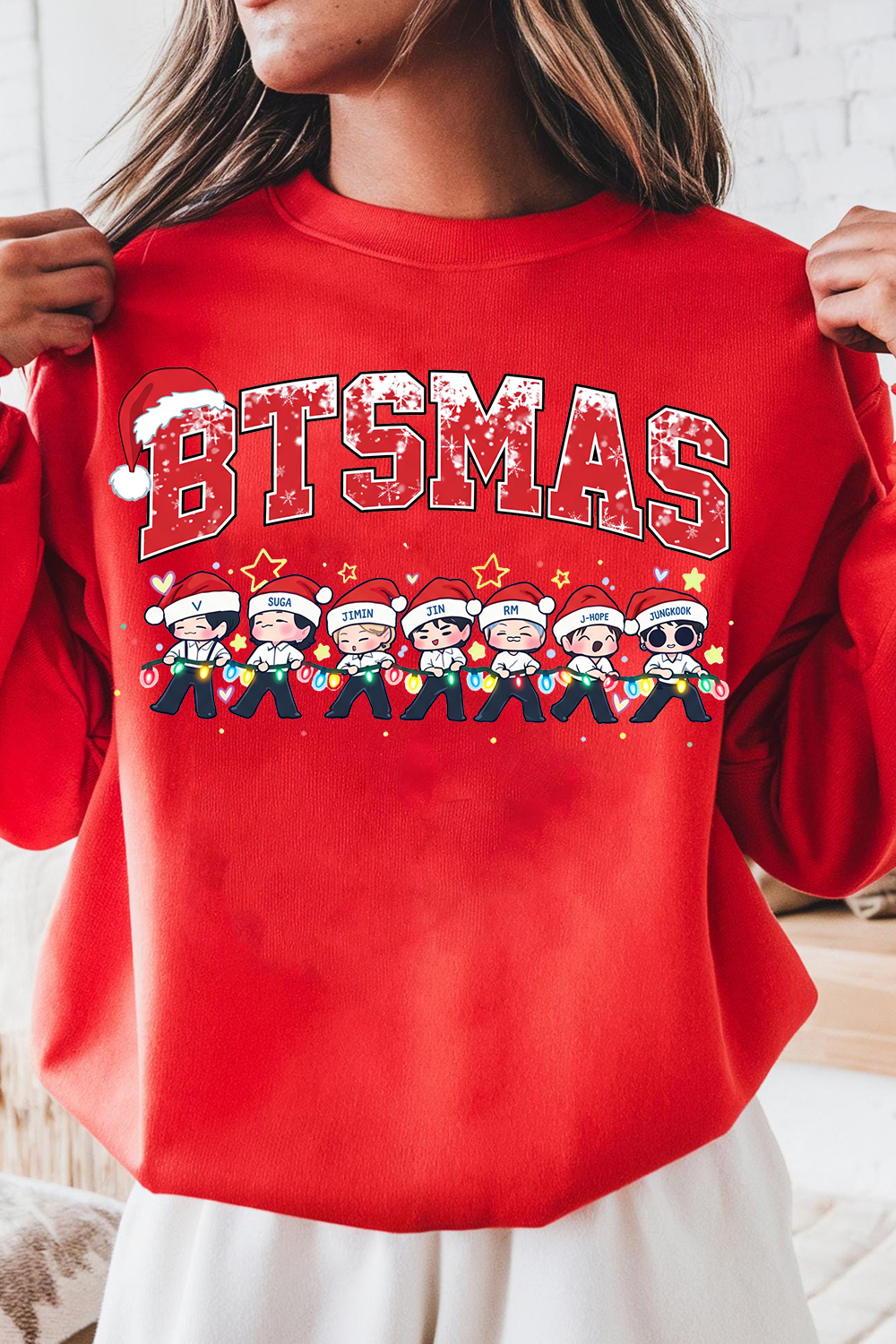 BTSMAS is OT7 🎄💜 Christmas sweatshirt