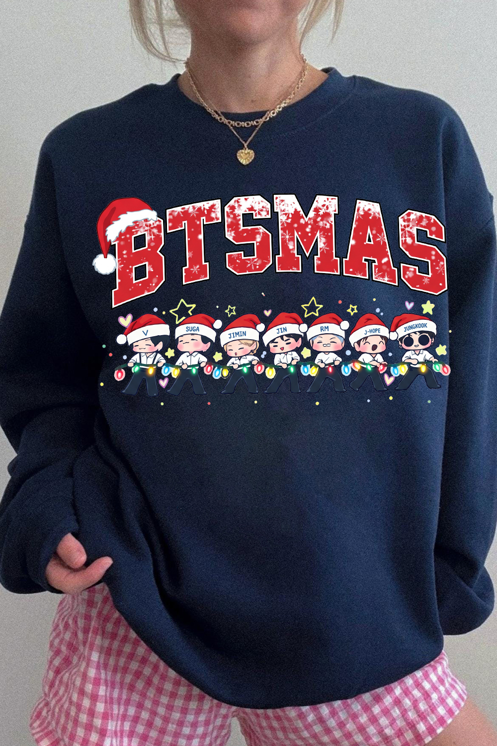 BTSMAS is OT7 🎄💜 Christmas sweatshirt