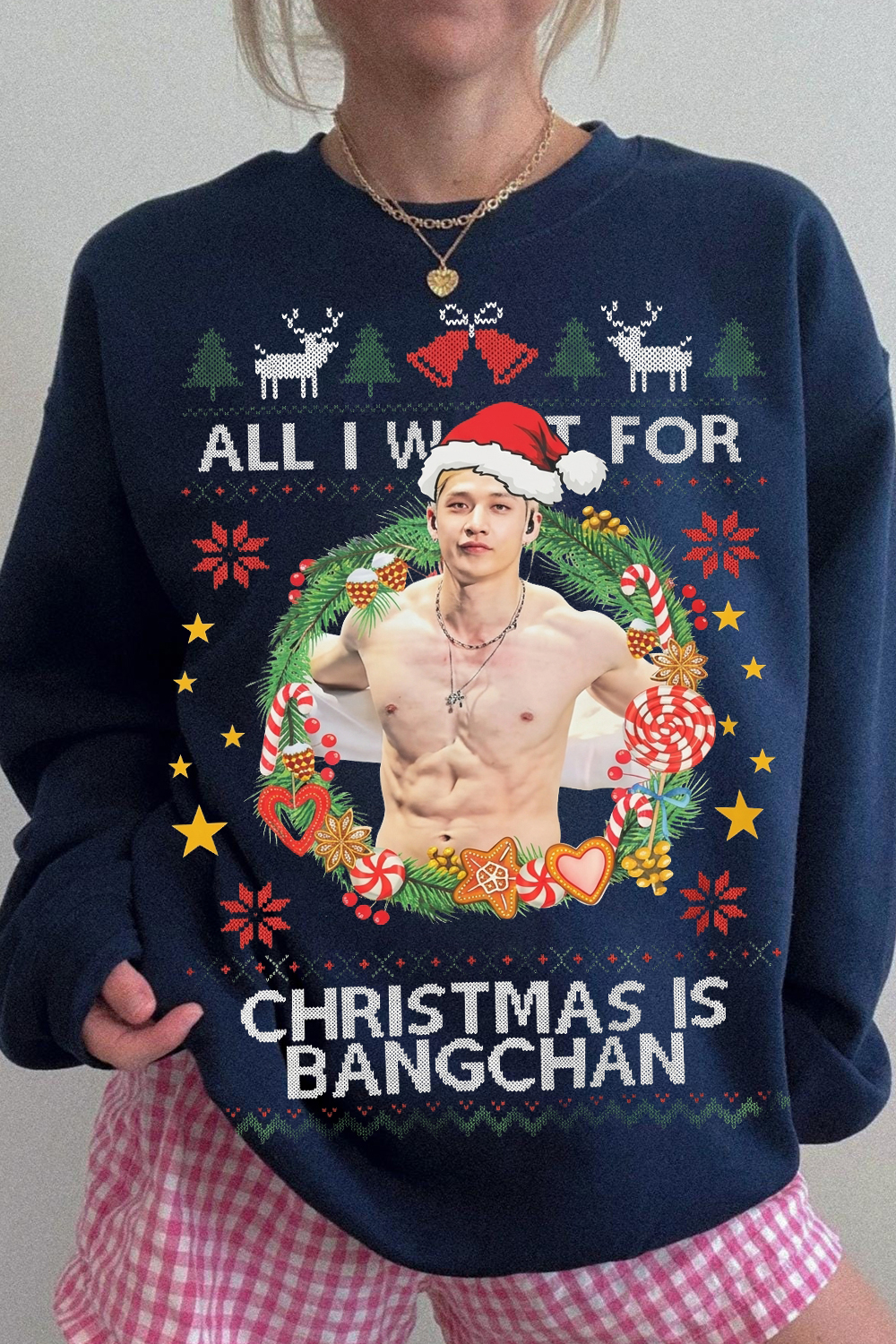 Bang Chan Christmas Sweatshirt