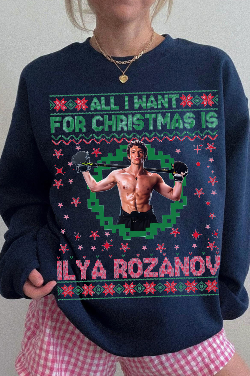 🔥 Heated Rivalry Christmas Sweatshirt