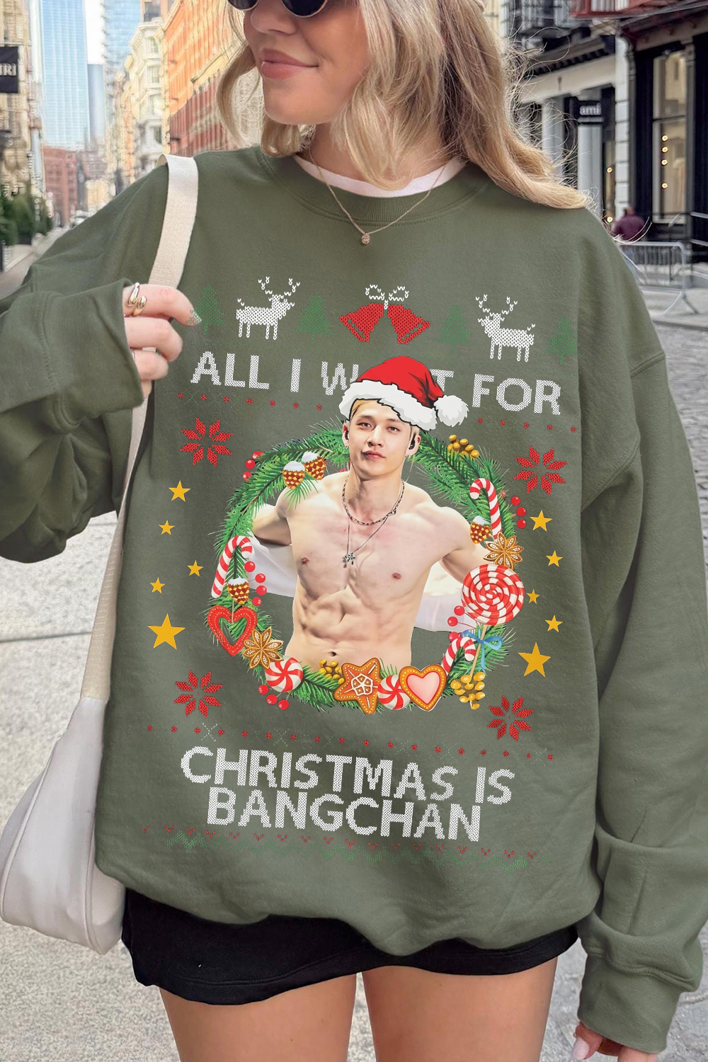 Bang Chan Christmas Sweatshirt