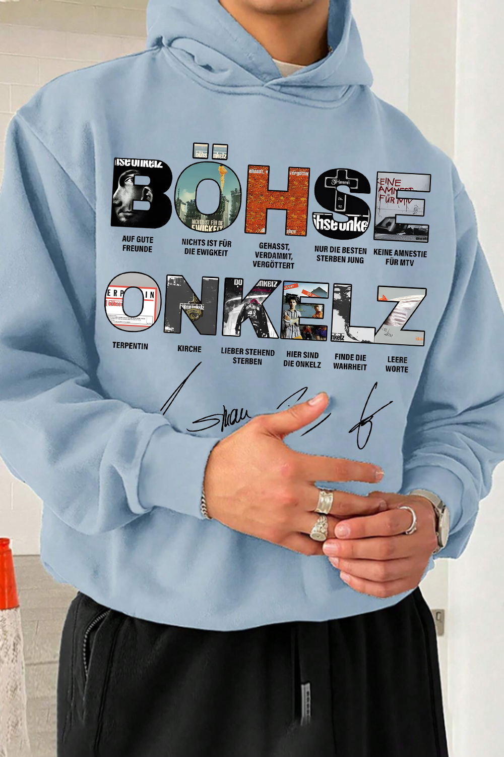 Bohse Onkelz 🤟 Men's Hoodie