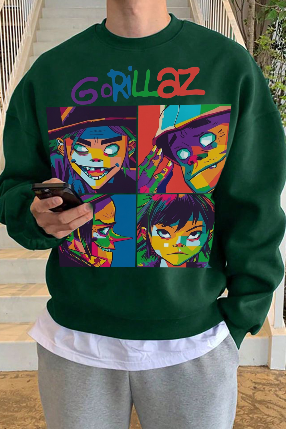 Gorillaz Music Sweatshirt