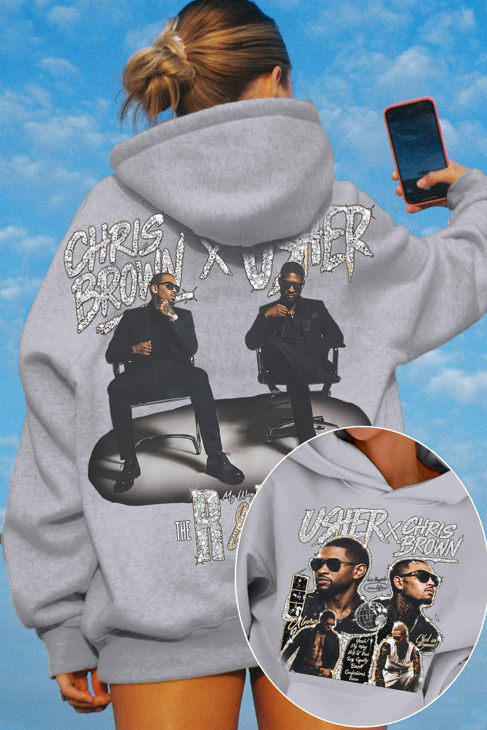 Chrisbrown & Usher Hoodie