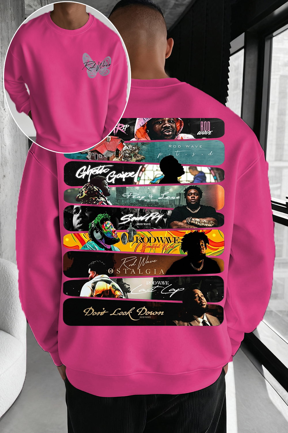 Rod Wave Album Sweatshirt