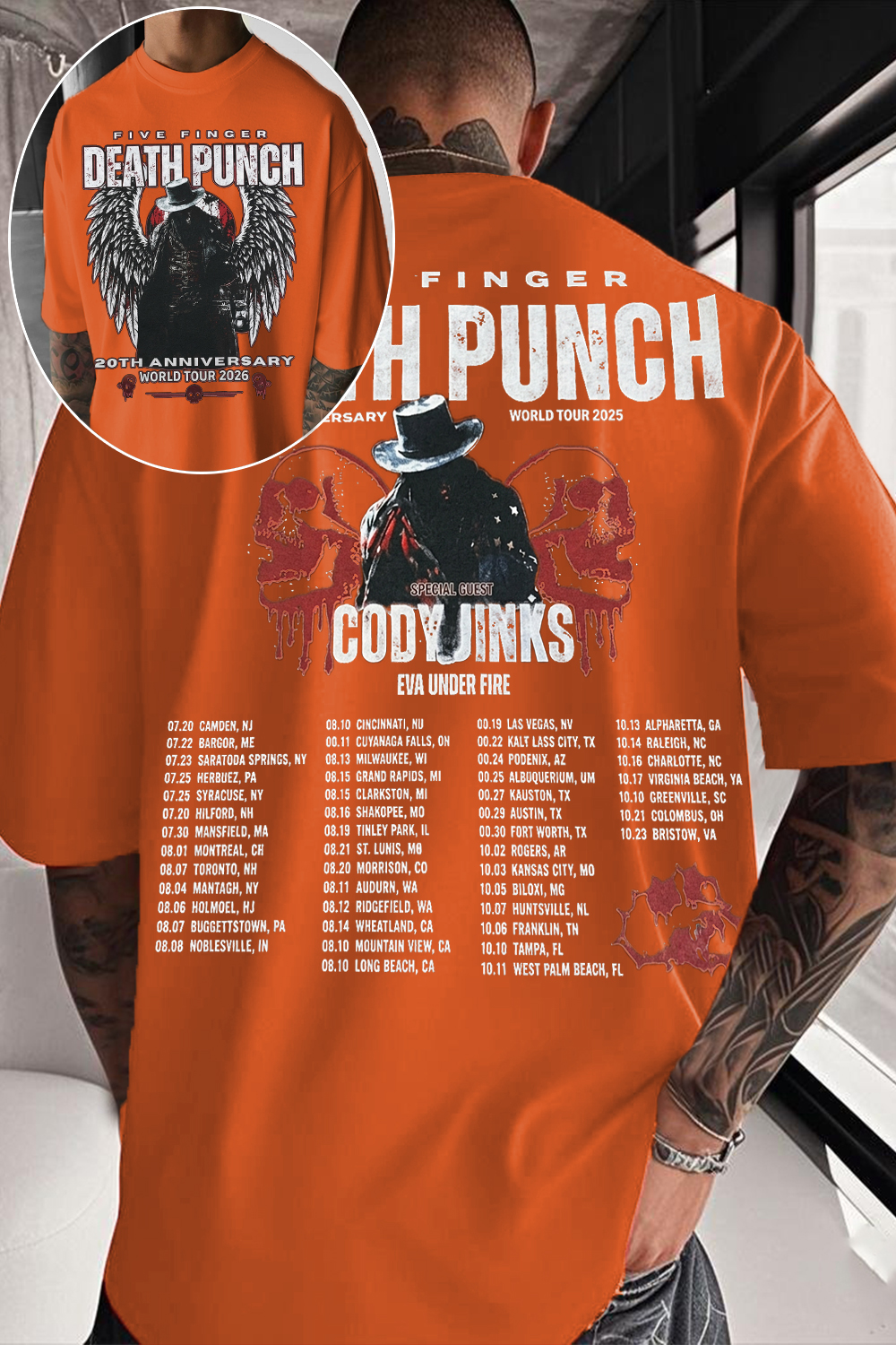 Five Finger Death Punch Tee