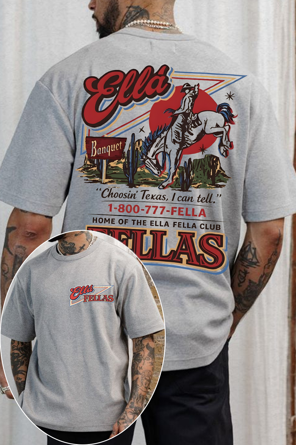 Ella Fella Club 2-Sided Shirt