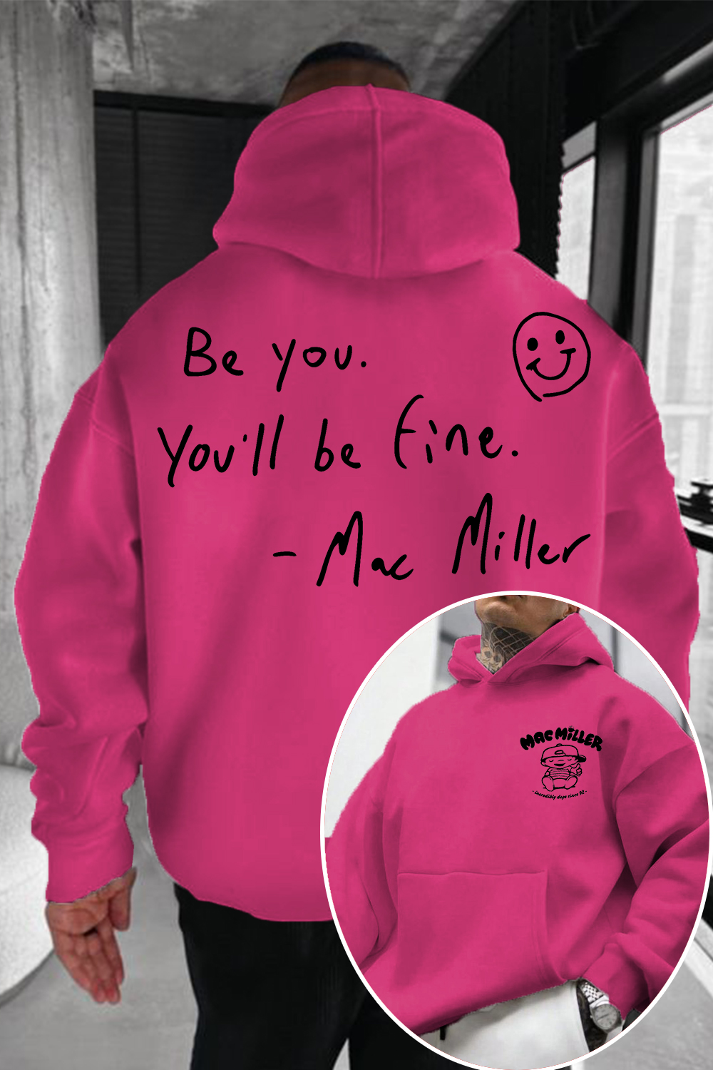 Mac Miller Be You You'll Be Fine Hoodie
