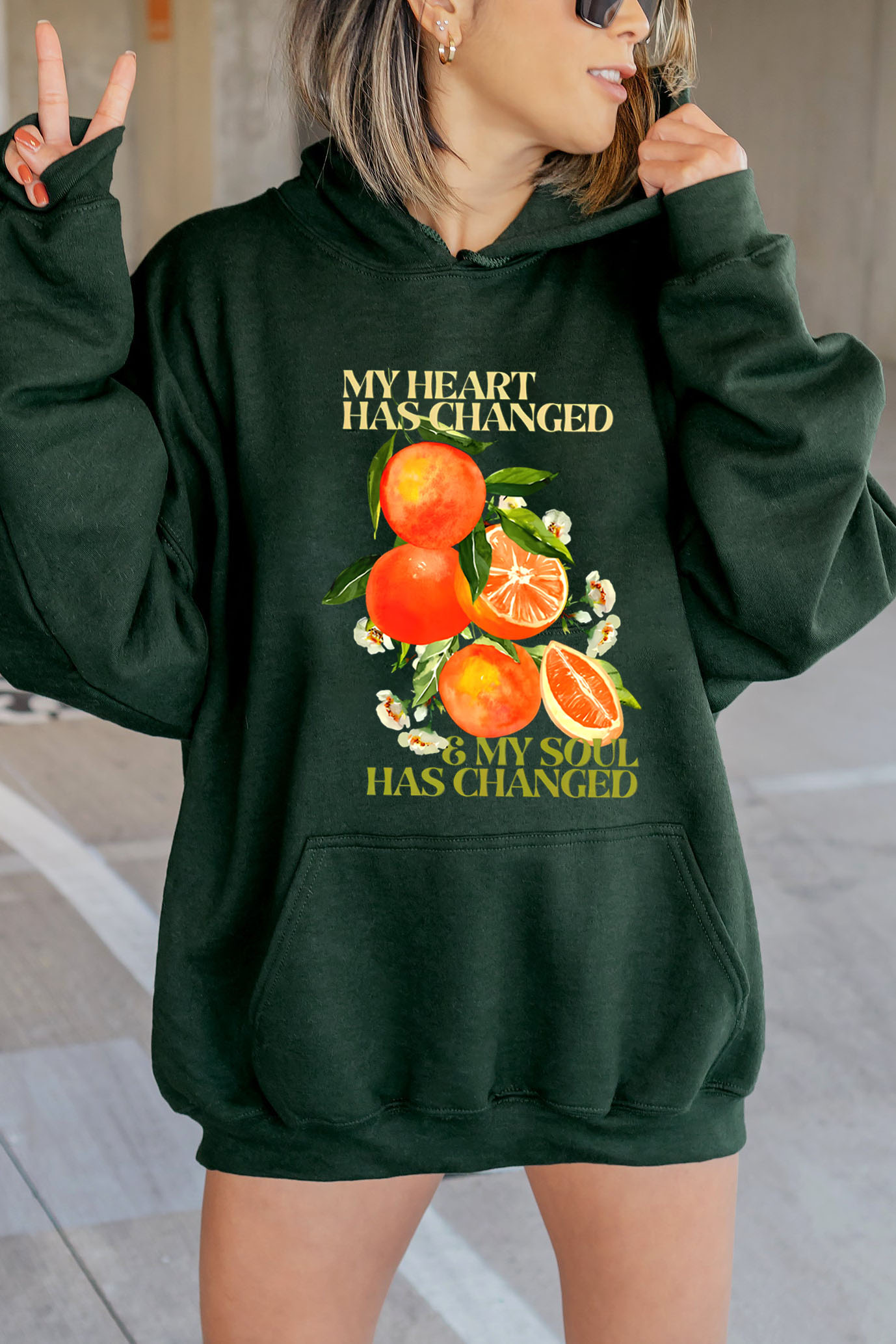 Noah Kahan Orange Hoodies