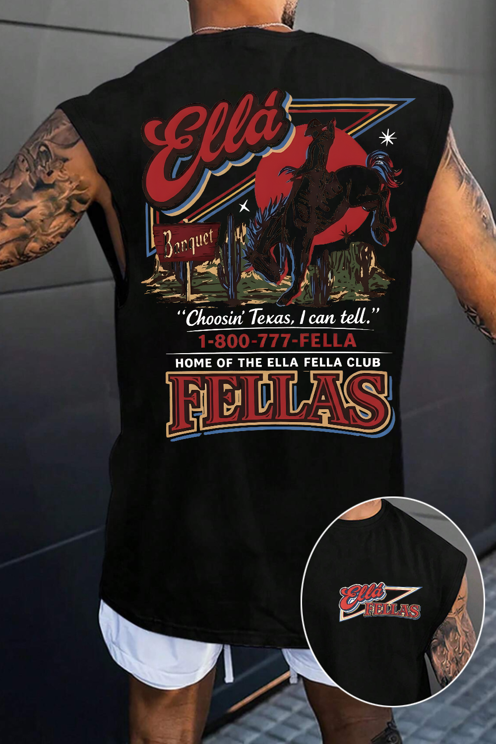 Ella Fella Club 2-Sided Tank