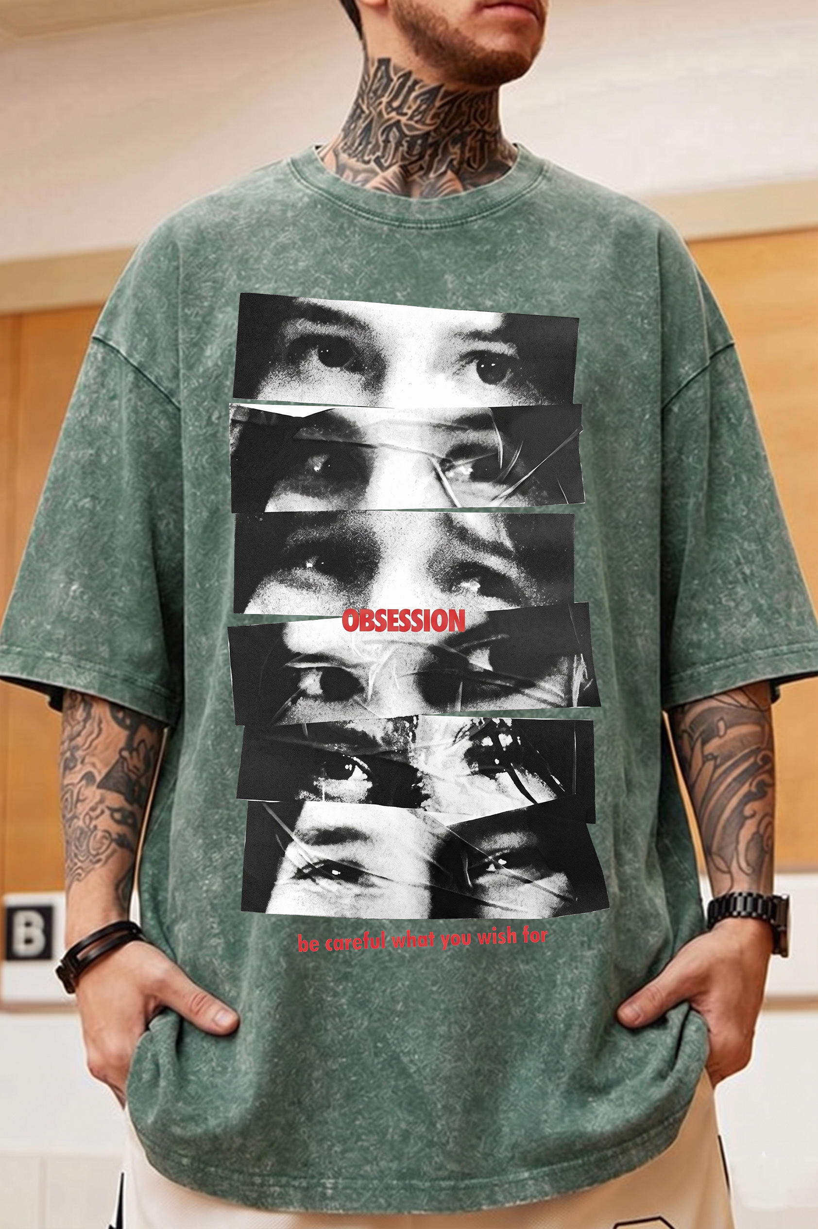 Obsession Washed Cotton Tee🔥
