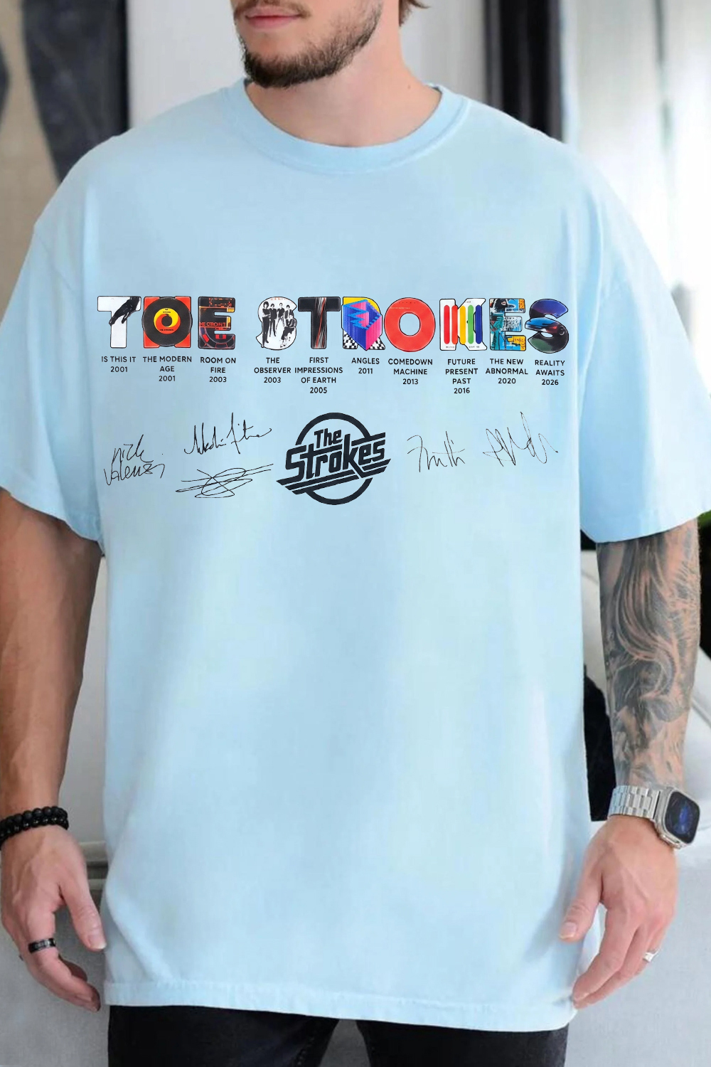 🎶 The Strokes Tee