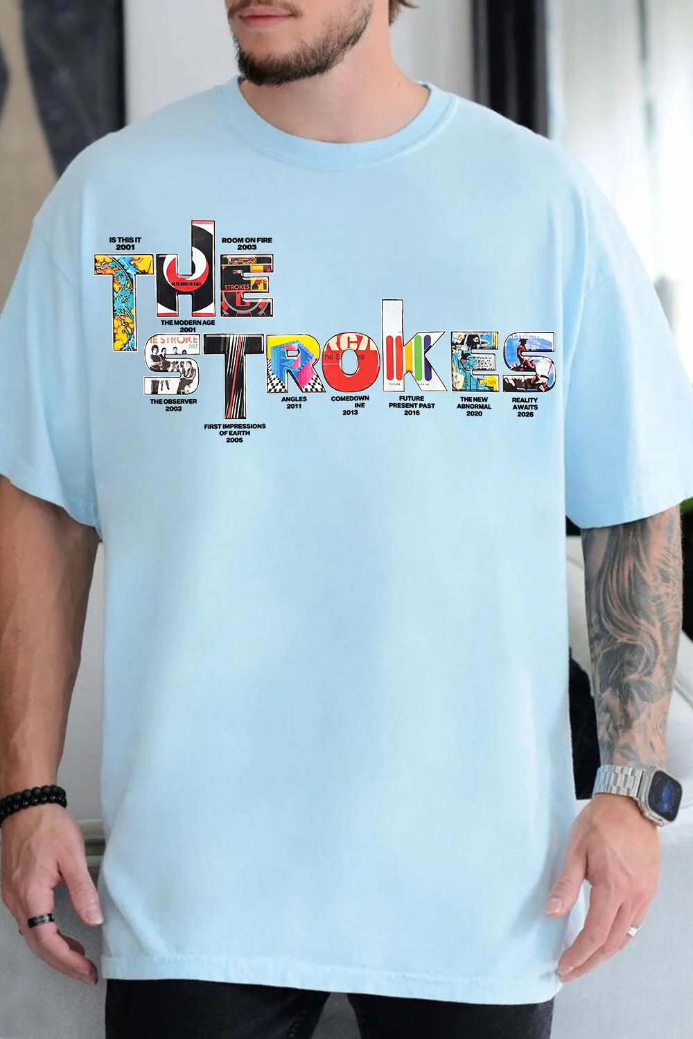 The Strokes’S Fan Tee