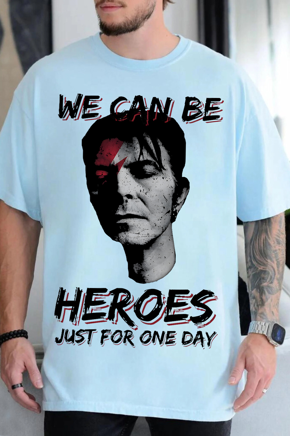 David Bowie We Can Be Heroes T-Shirt