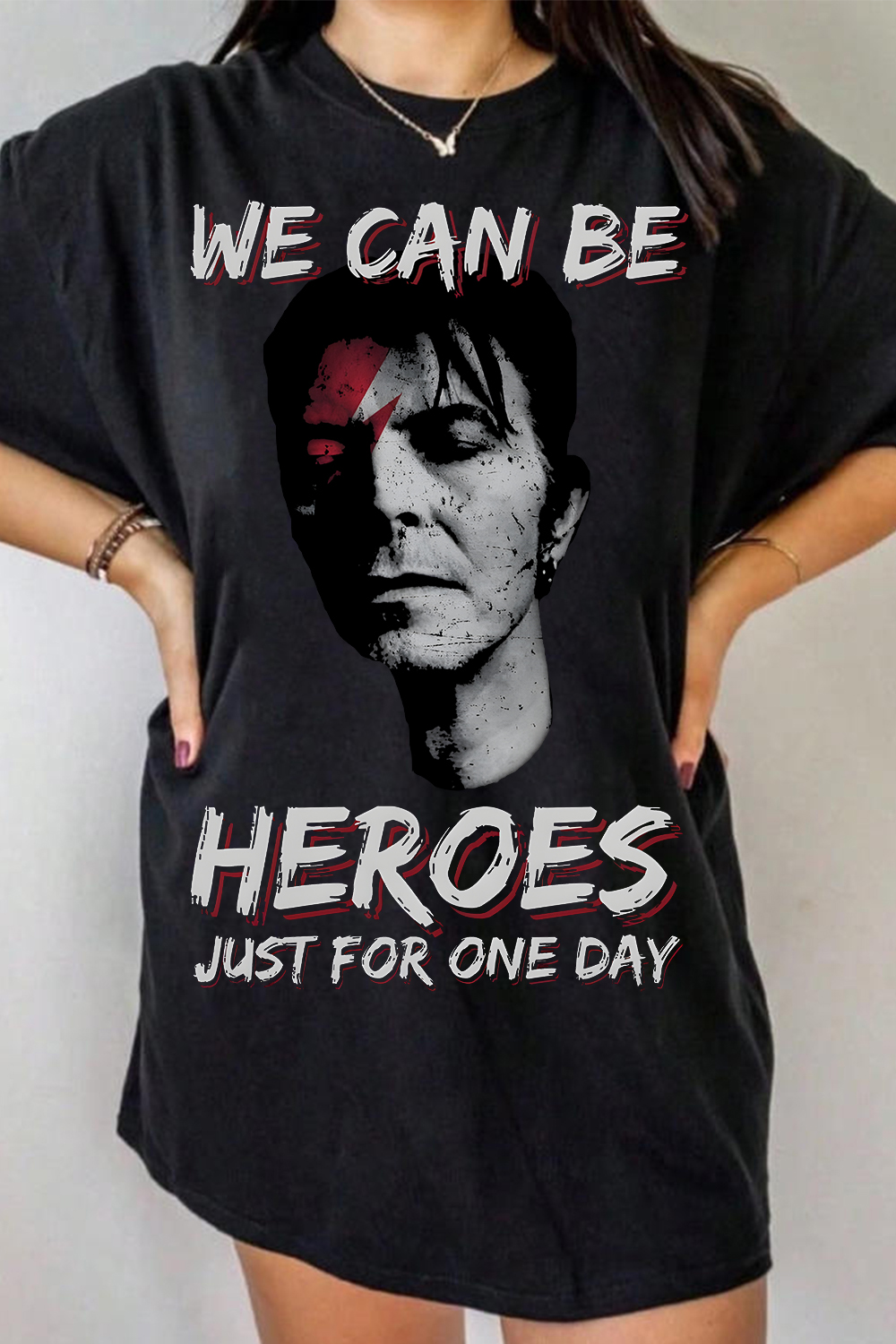David Bowie We Can Be Heroes Women's T-Shirt