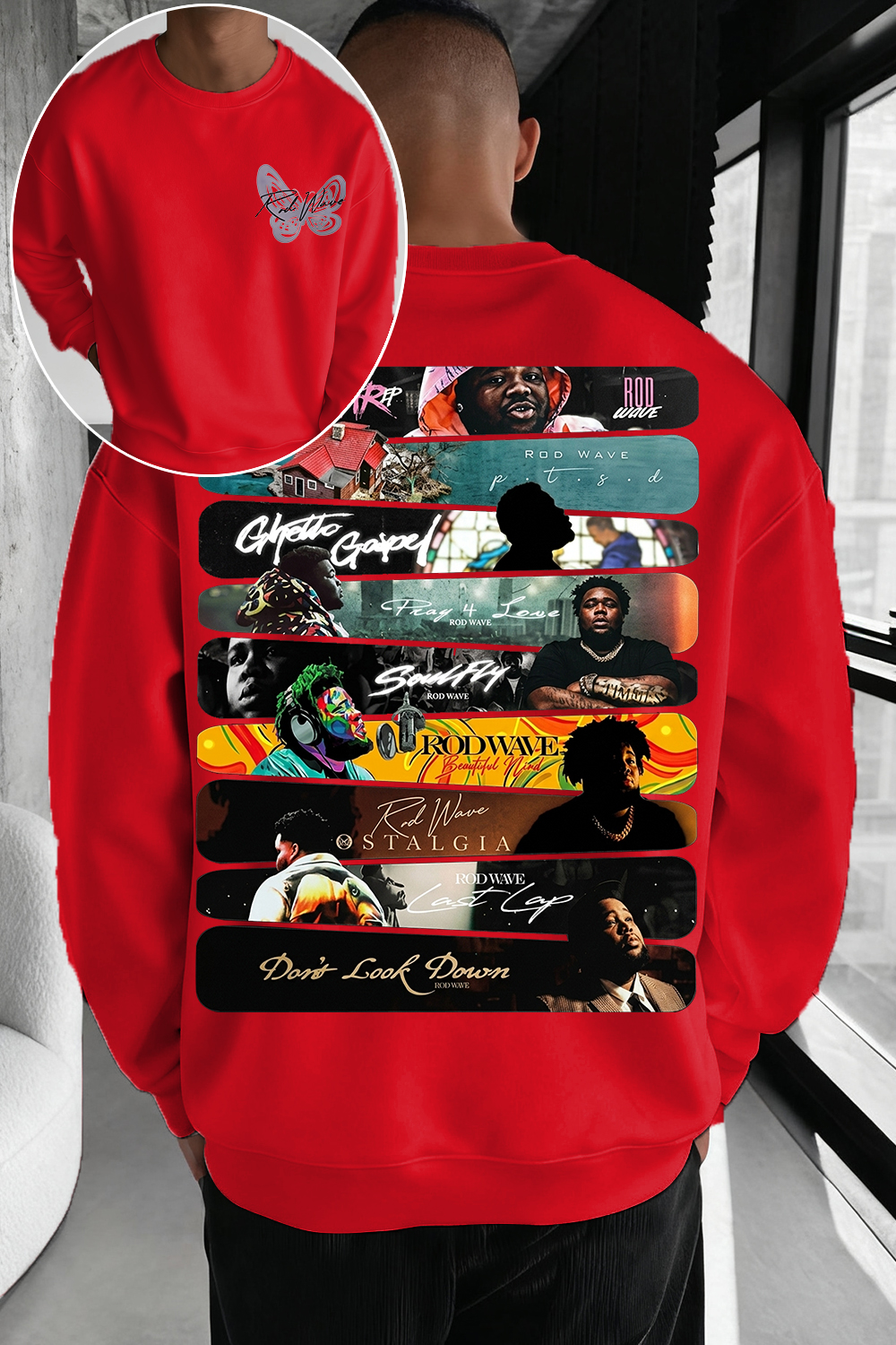 Rod Wave Album Sweatshirt
