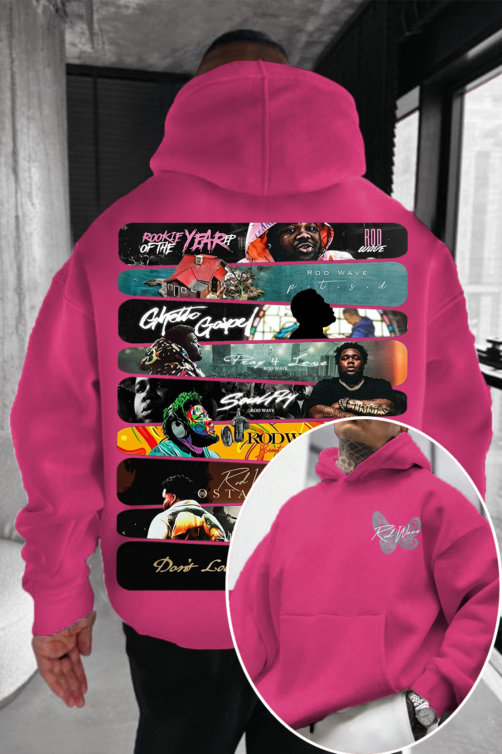 Rod Wave Album Hoodie