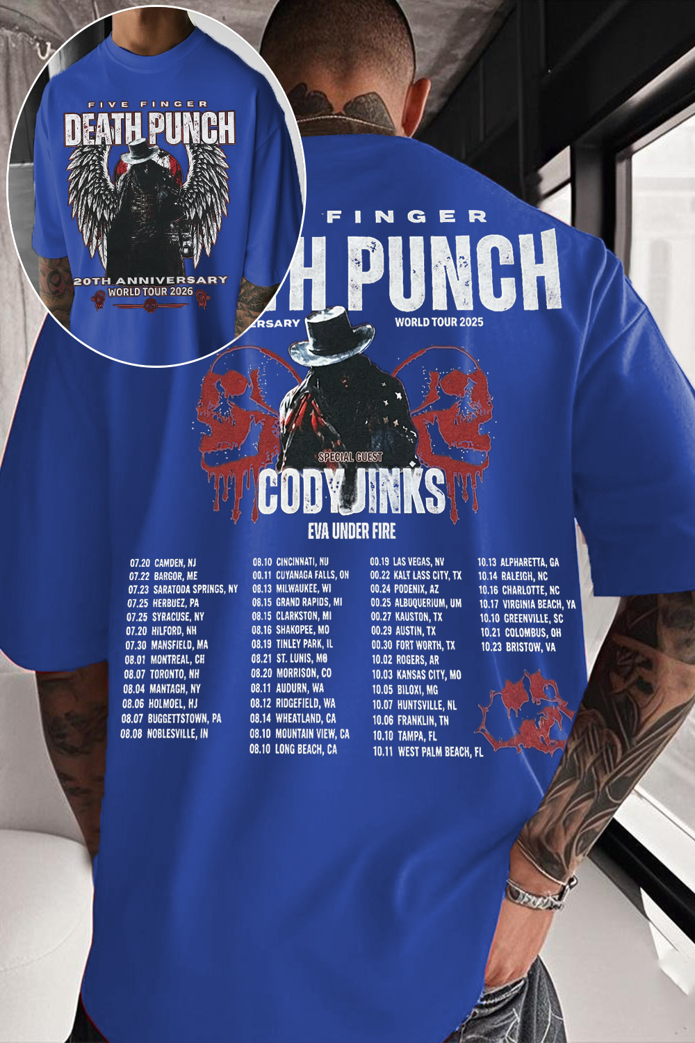 Five Finger Death Punch Tee