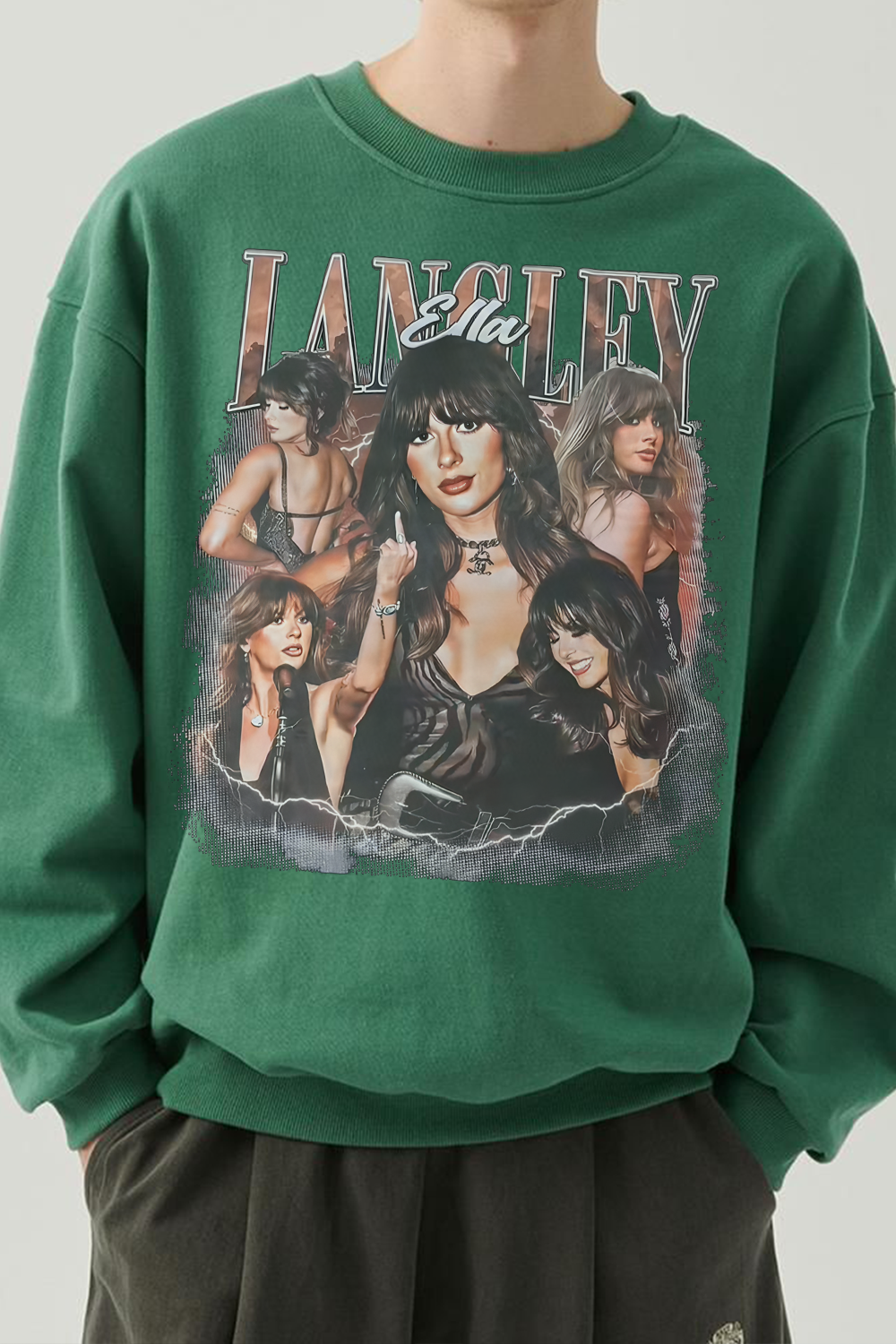 Ella Langley Printed Sweatshirt