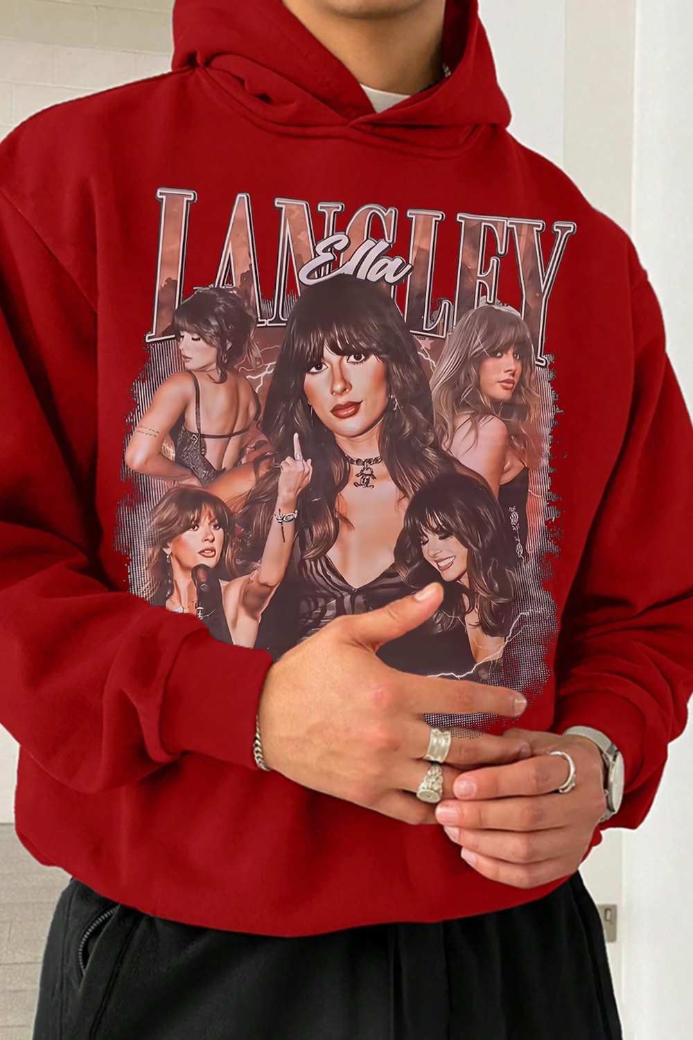 Ella Langley Printed Hoodie