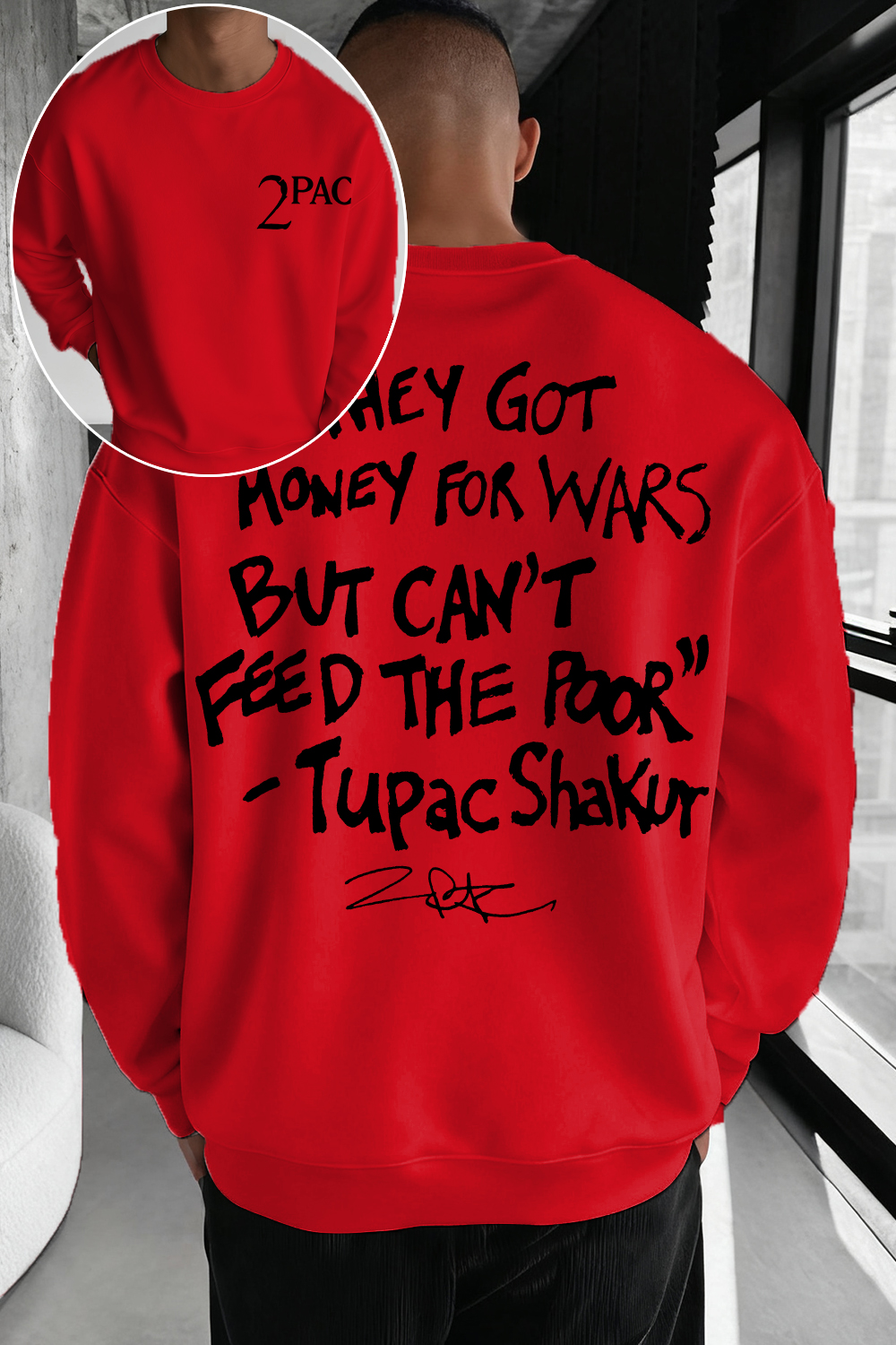 🎤🔥2Pac Sweatshirt