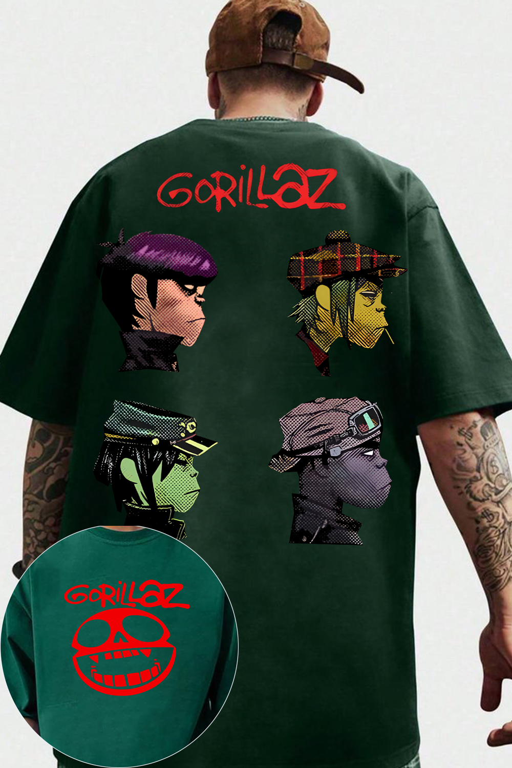 Gorillaz Printed T-Shirt