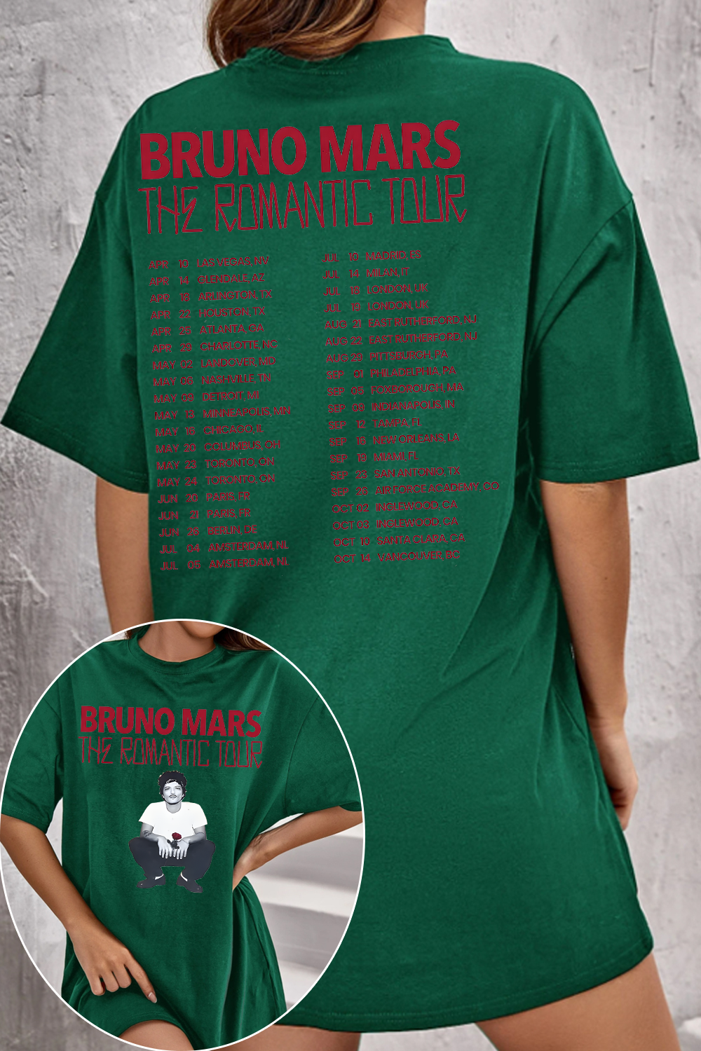 Bruno Mars Concert Women's Tee