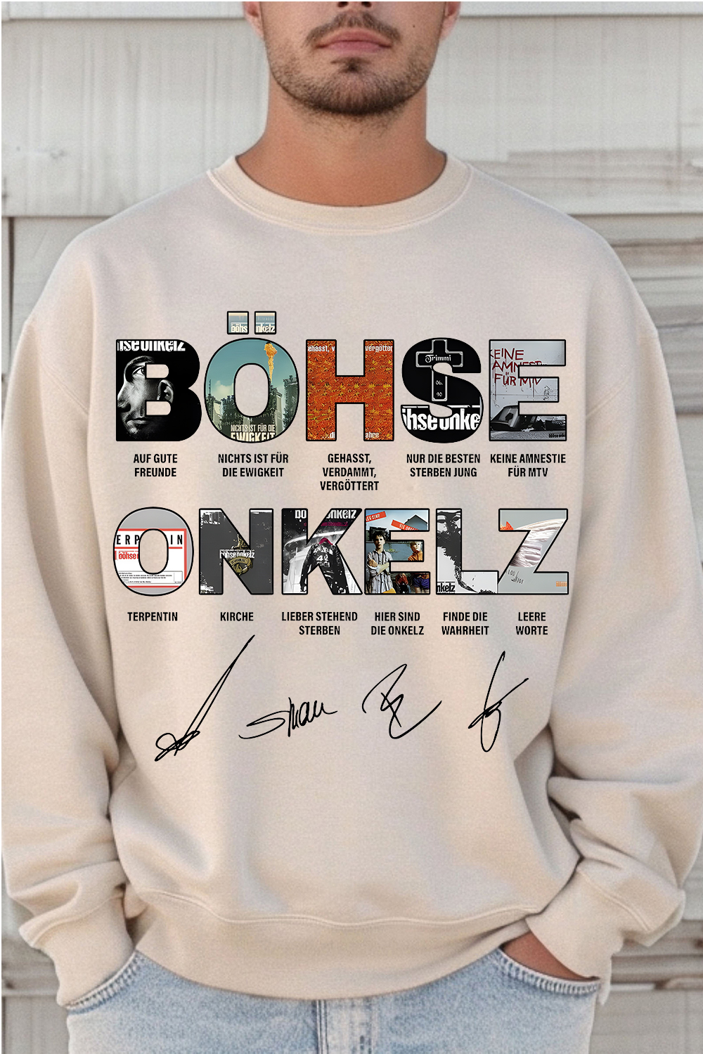 Bohse Onkelz 🤟 Men's Sweatshirt