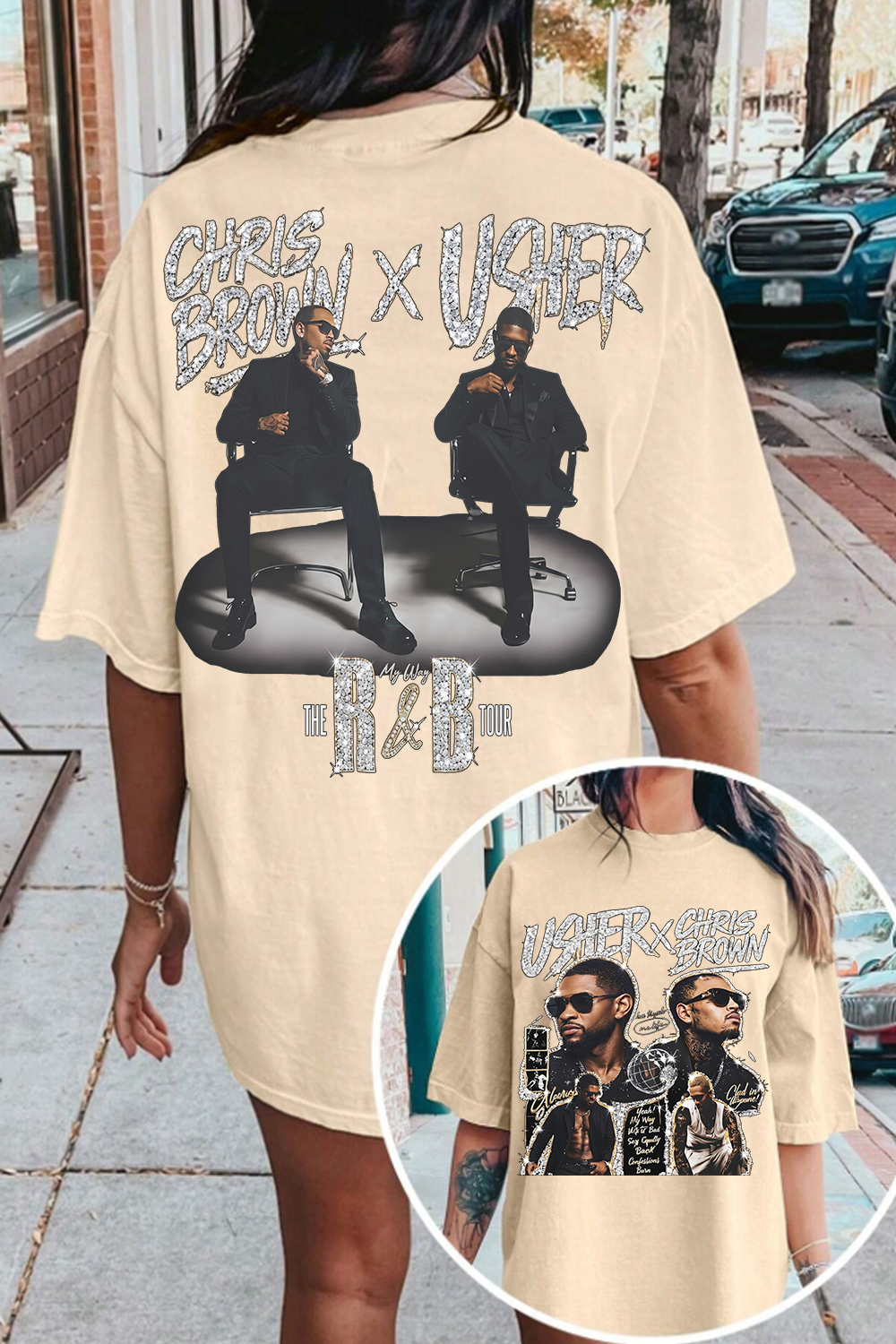 Chrisbrown & Usher Tee