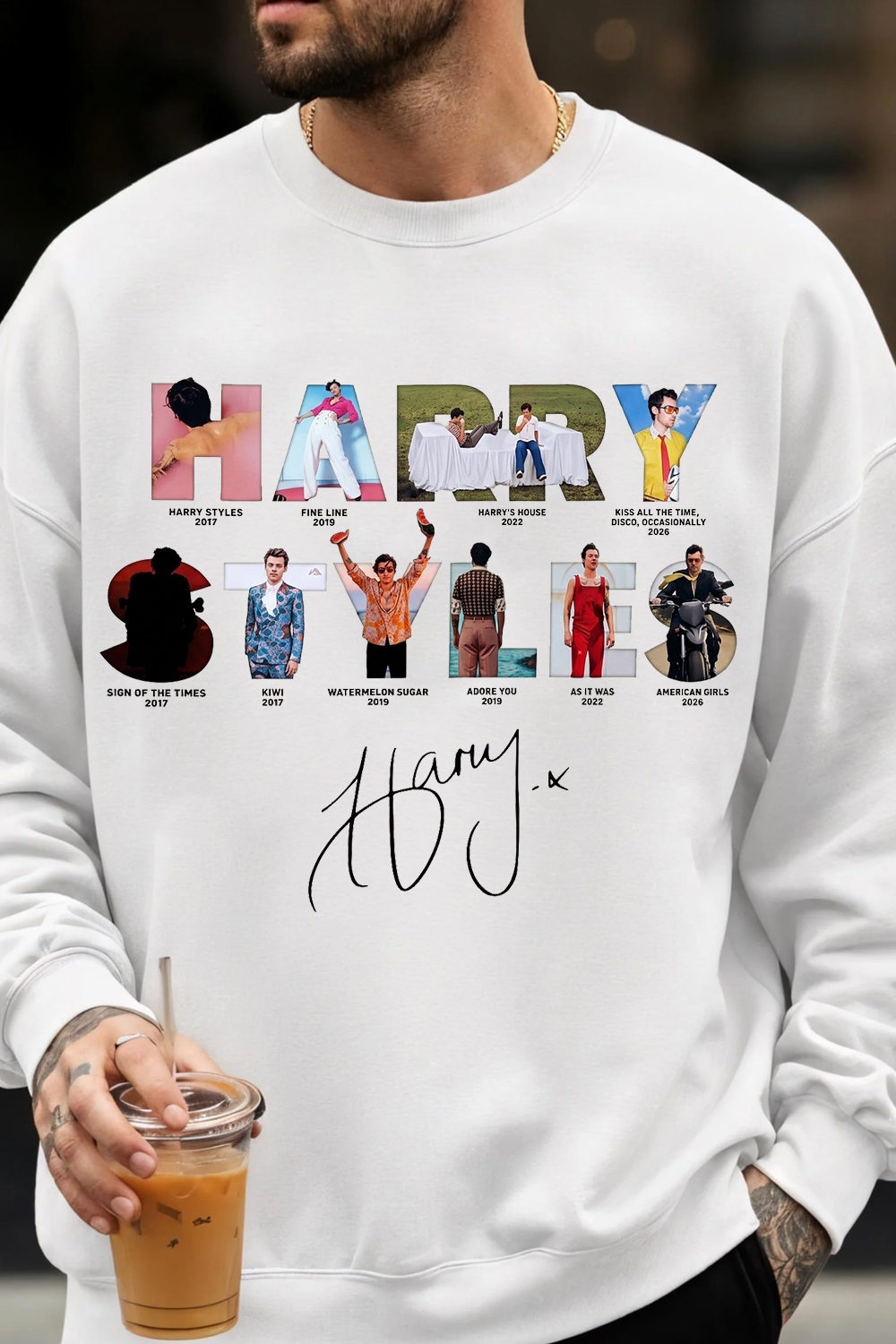 Harry Styles Fans Men's Sweatshirt