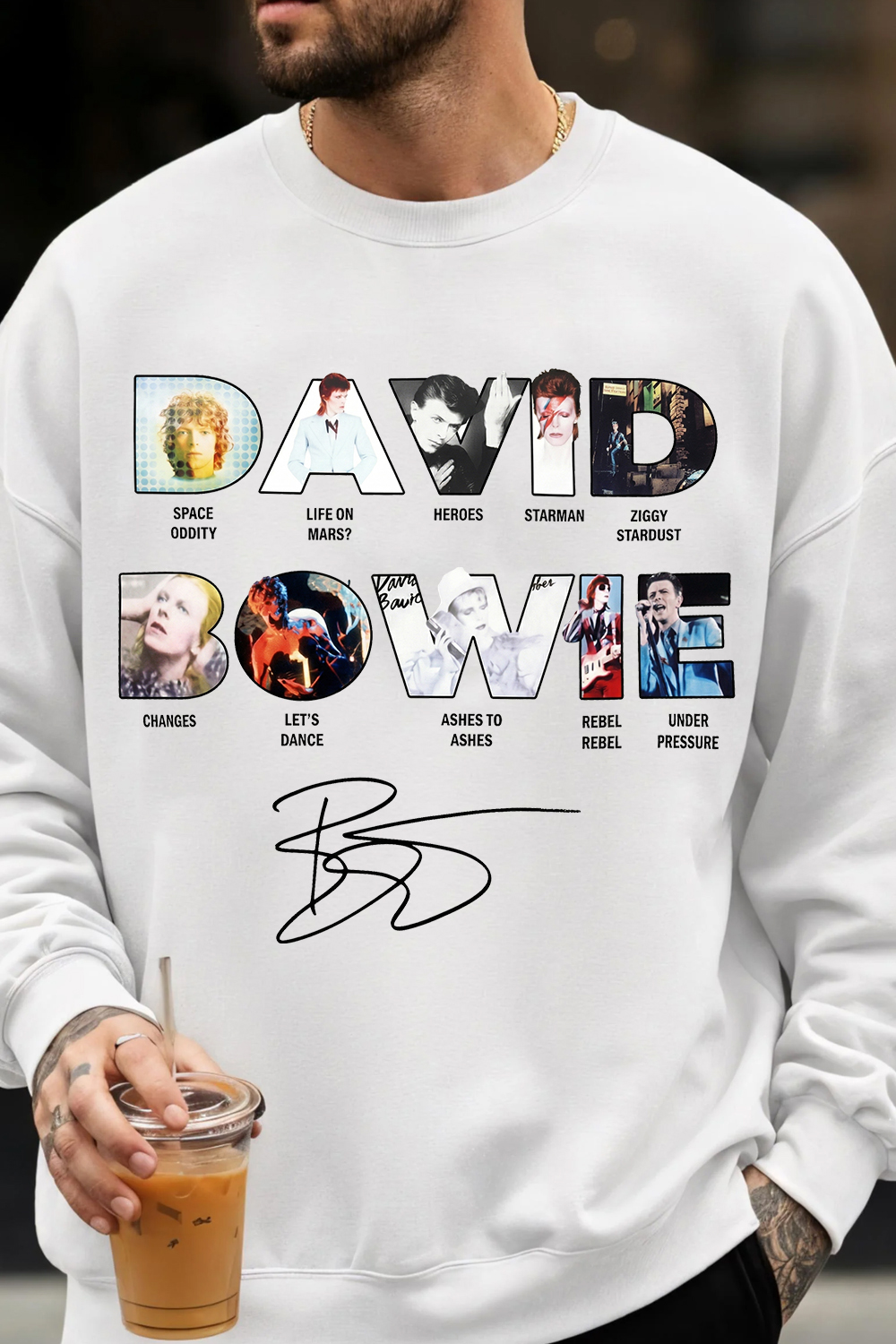 David Bowie Sweatshirt