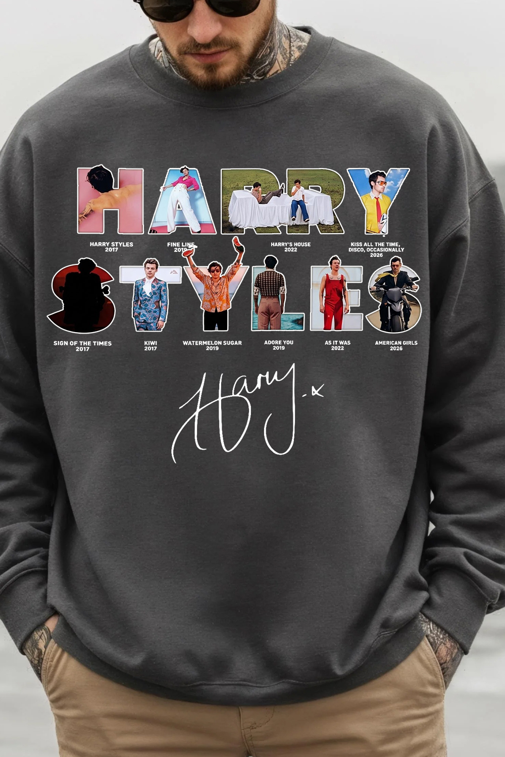 Harry Styles Fans Men's Sweatshirt