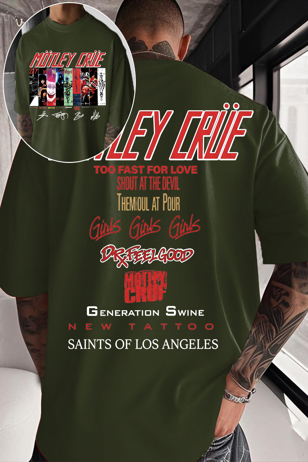 Motleycrue Fan Tee